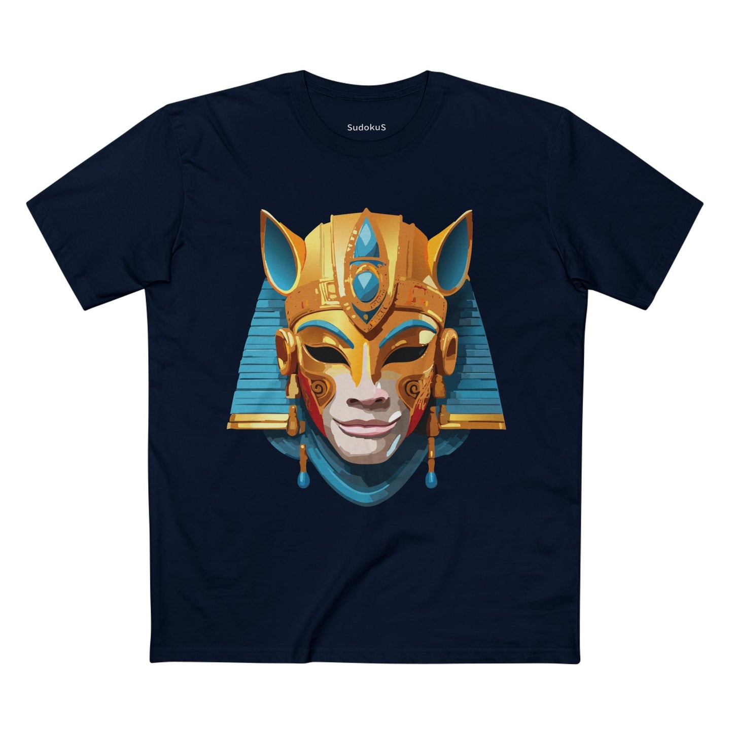 Mask Graphic Unisex 100 Cotton Staple Tee 32