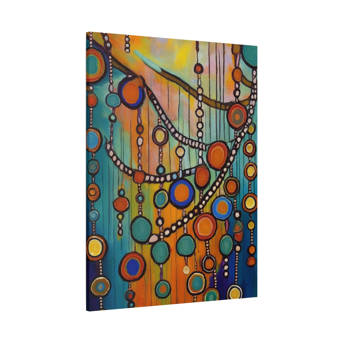 Abstract Oil Painting Print Canvas 20x24,20x30,24x30 24x32,24x36,30x40 32x48,36x48,40x60 Pine-Wood Inner Frame ABS-100