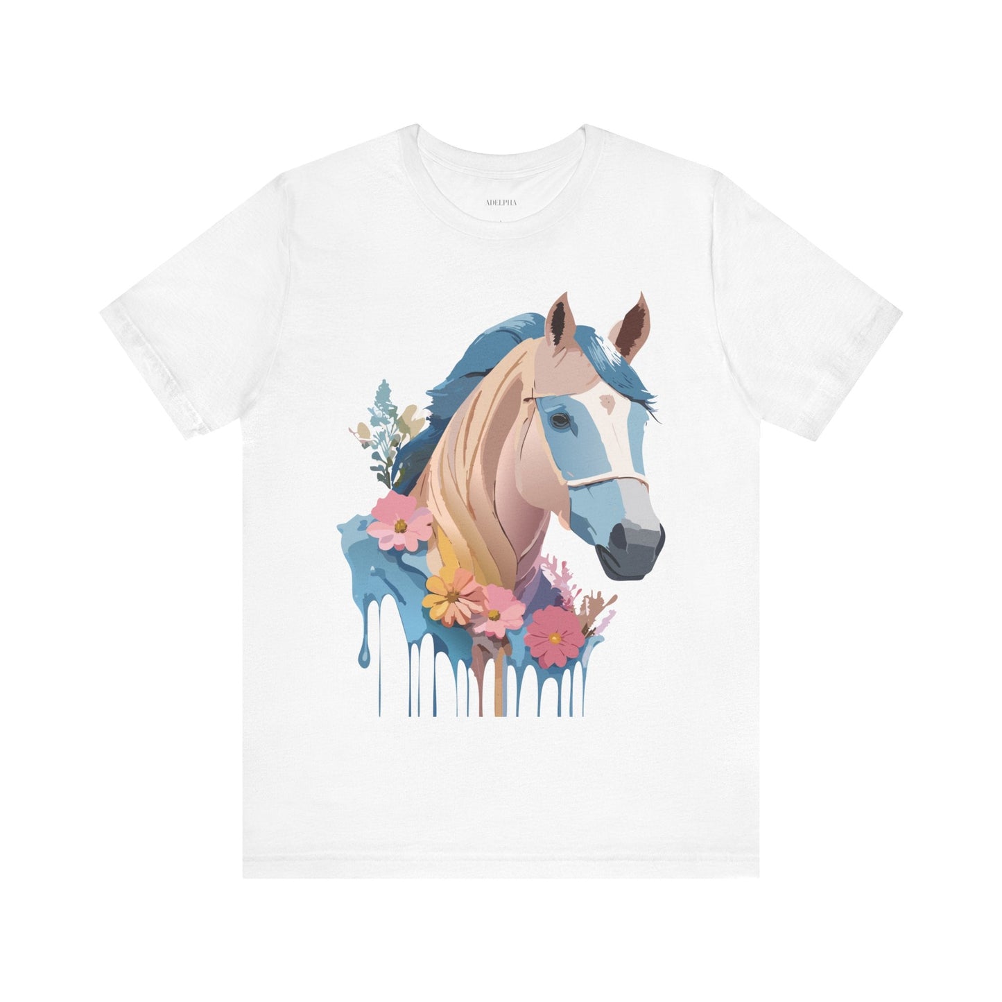 Horse Graphic Unisex 100 Cotton Vintage Animal Art T-Shirt 13