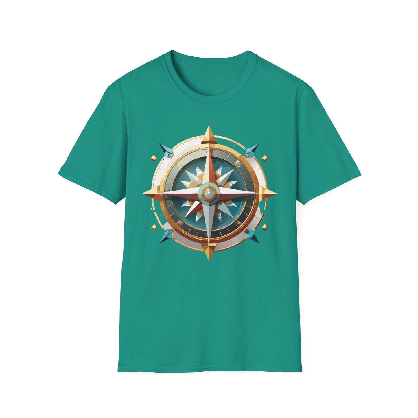 Compass Navigator Graphic Tee Unisex 100 Cotton 24