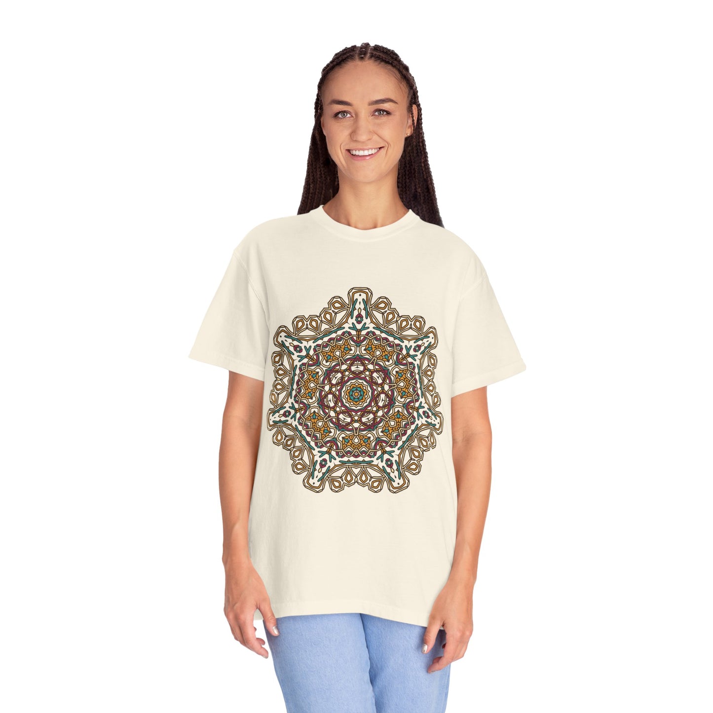 Unisex T-shirt with abstract print