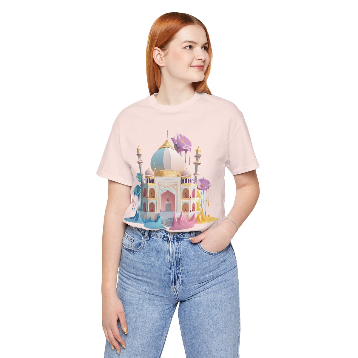 Unisex Cotton Bella+Canvas Tee with Bukhara