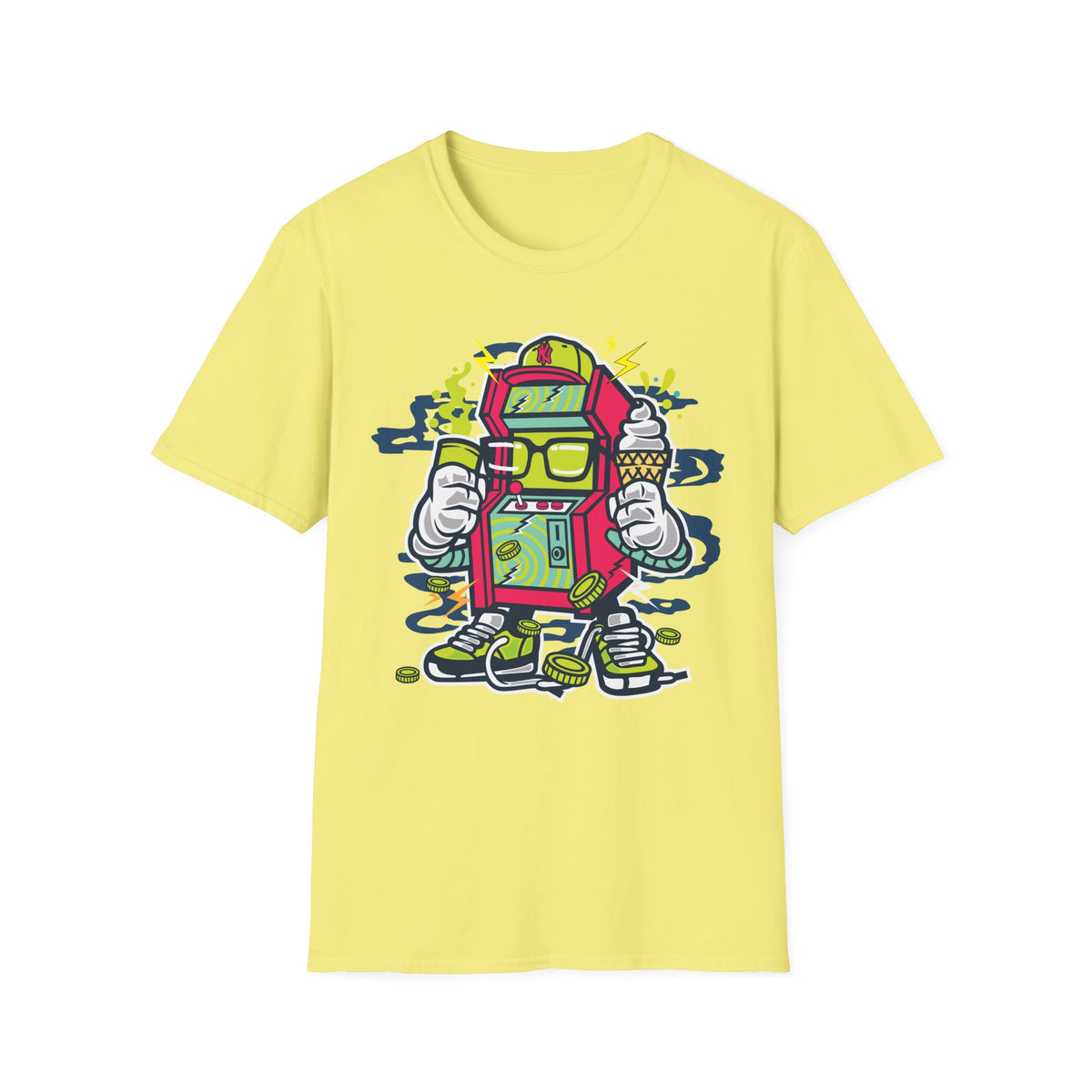 Funny Cartoon Animation Graphic Tee Gildan Unisex 100 Cotton Tee Shirt f102