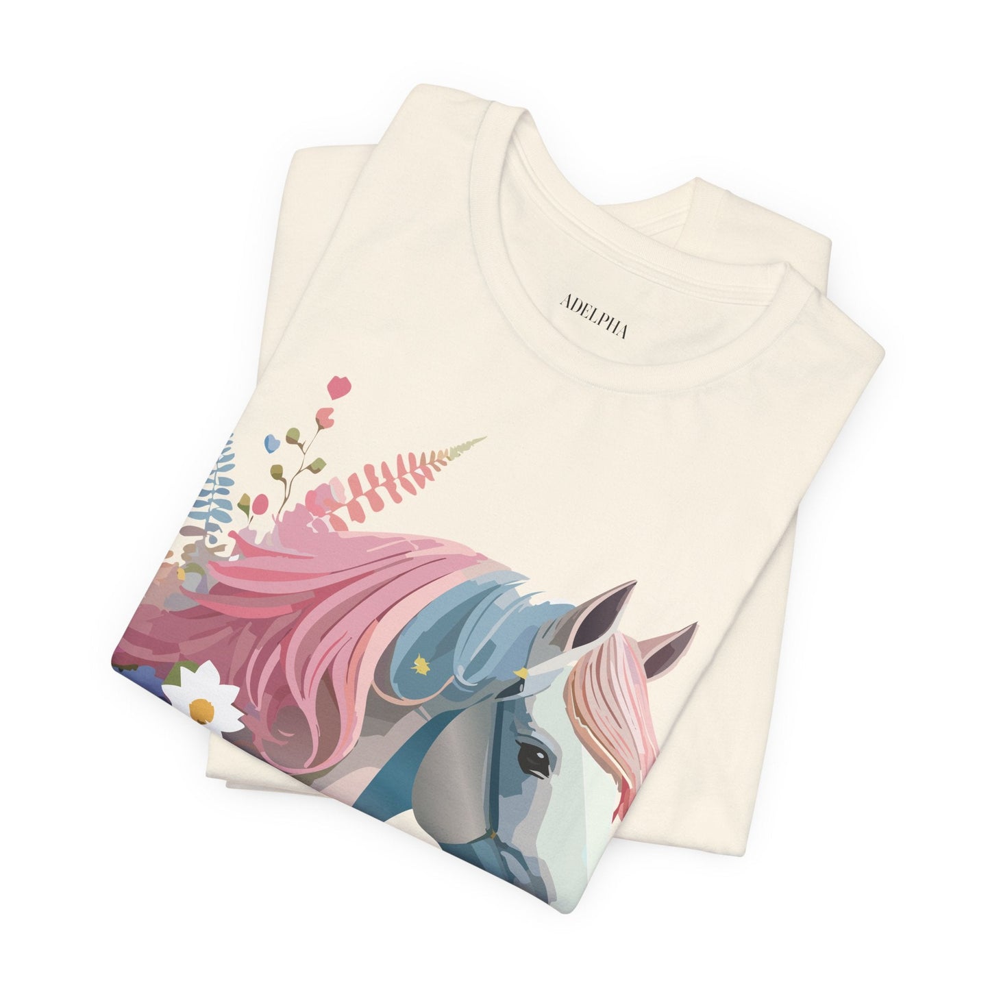 Horse Graphic Unisex 100 Cotton Vintage Animal Art T-Shirt 3