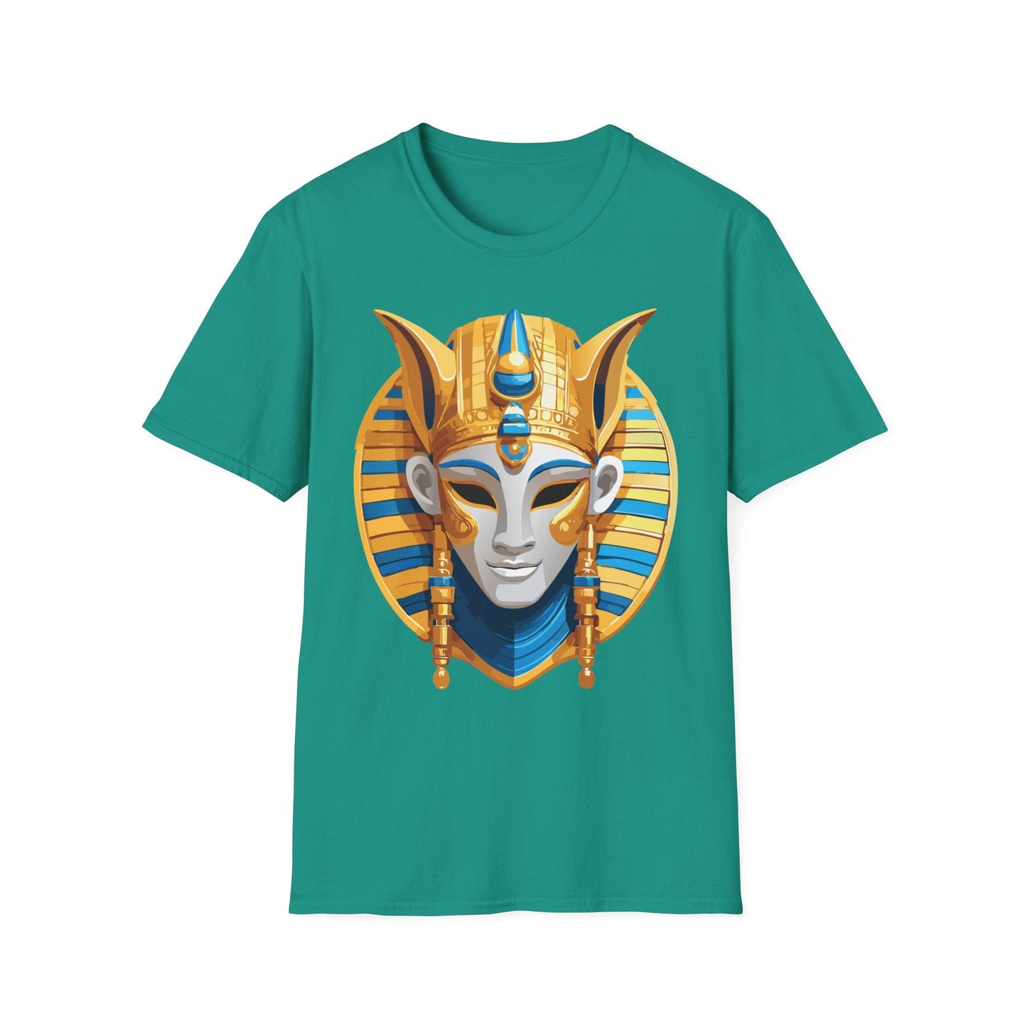 Mask Tee Shirt Unisex Masquerade Design Artwork Gildan Softstyle 64000 Cotton Tee