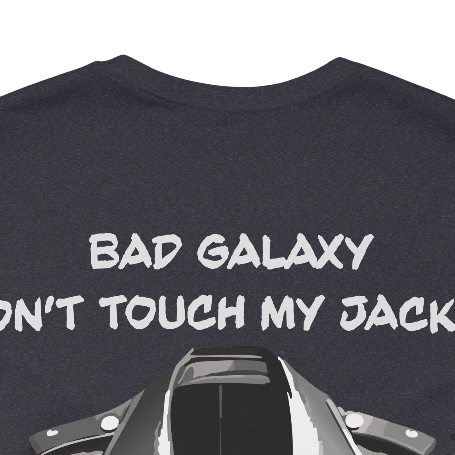 Punk Rock Tee Shirt Made To Order From Bad Galaxy Eco Friendly Inks Cotton Tee Made In USA