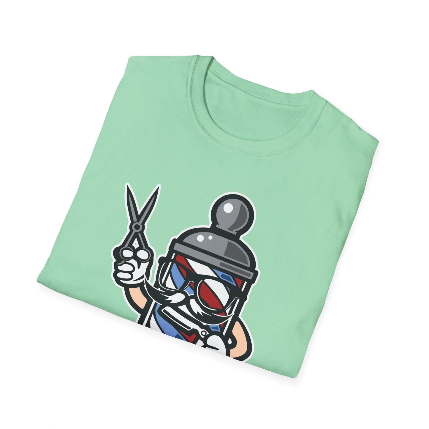 Cartoon Animation T Shirt Unisex Funny Tee Cotton Gildan Softstyle 64000 Comfortable Wear