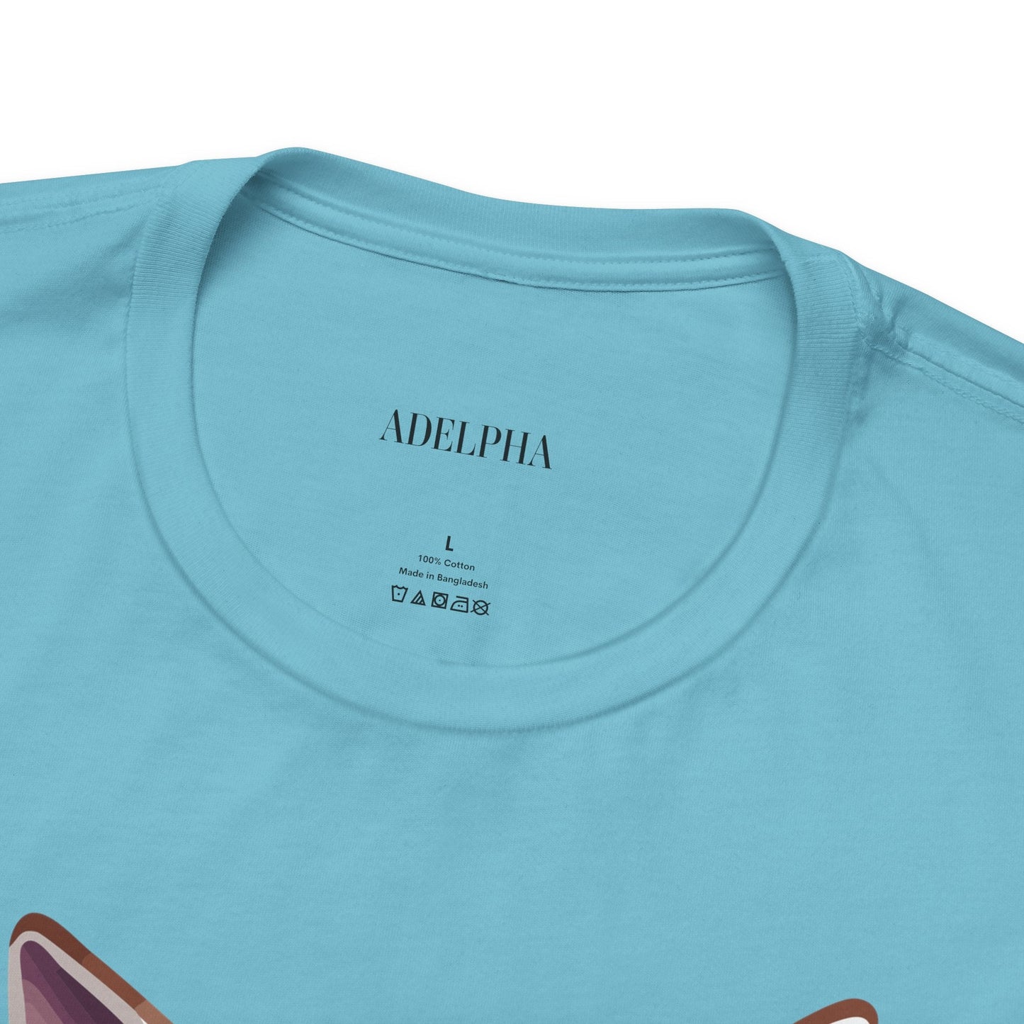 Adelpha Unisex Vintage Inspired Graphic Tee With Original Art Design Short Sleeve