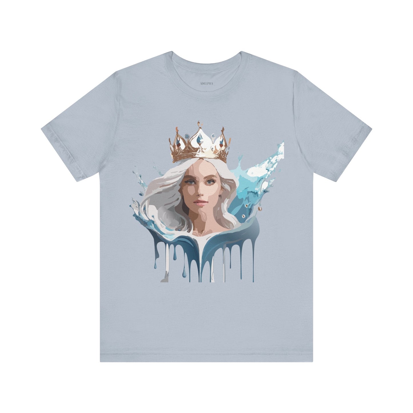 Queen Graphic T Shirt By Adelpha Unisex Jersey Short Sleeve Vintage Inspired Art Tee