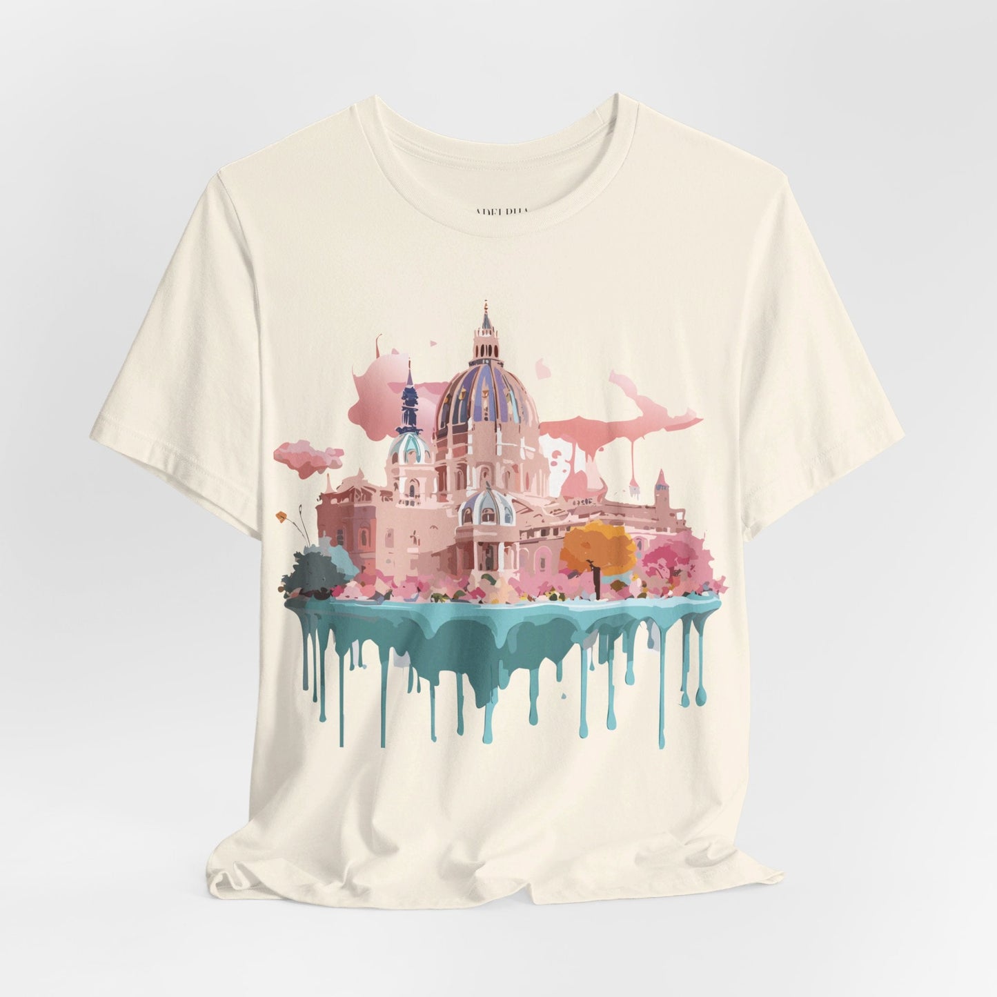 Adelpha Vienna Graphic Tee Unisex Short Sleeve Shirt Vintage Inspired Art Design