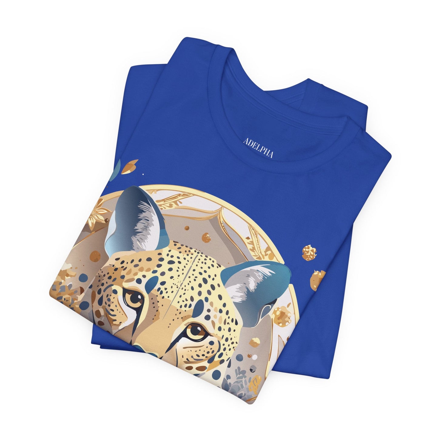 Adelpha Medallion Graphic Tee Unisex Short Sleeve Vintage Inspired Art Design Premium Cotton Jersey