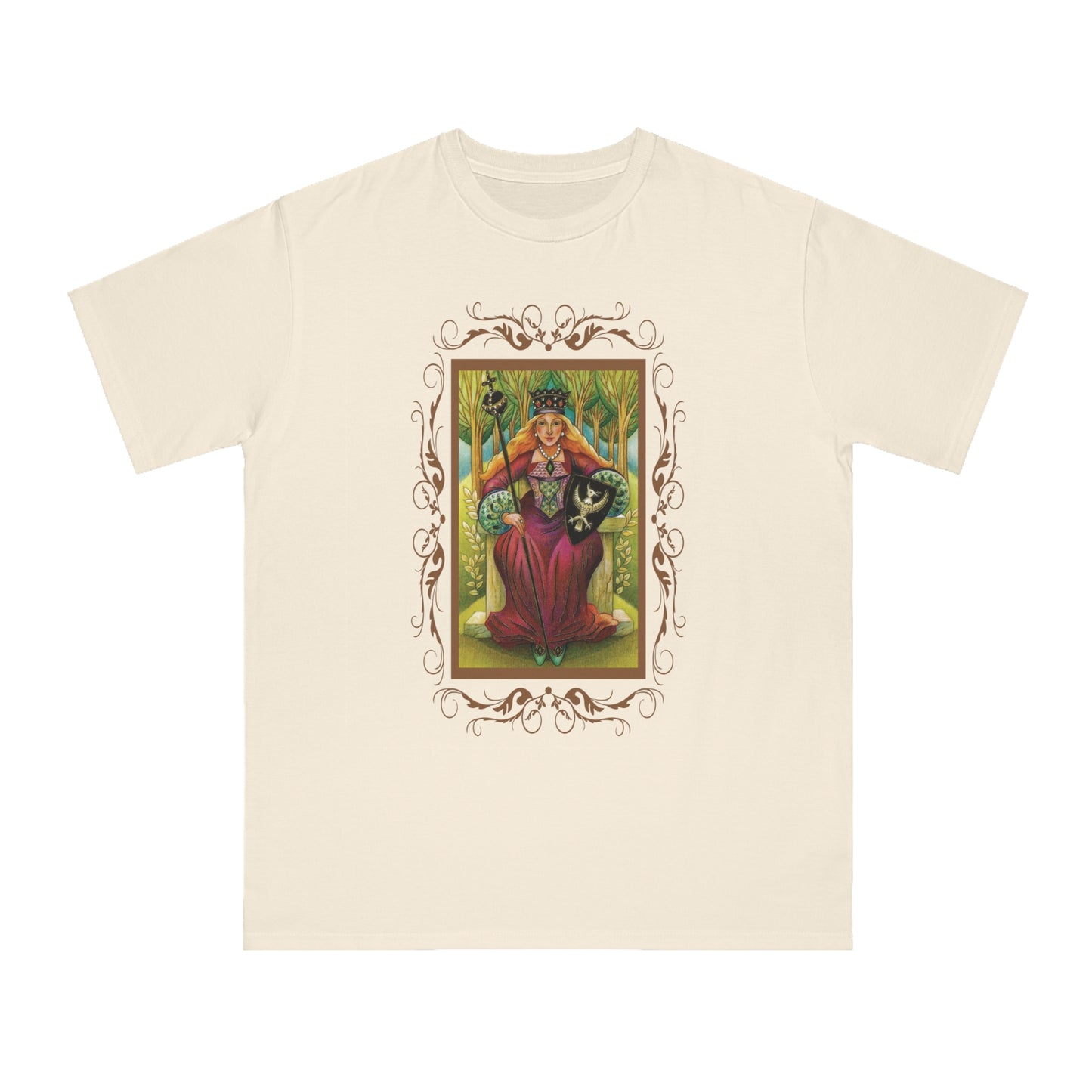 Camiseta unisex de algodón orgánico con cartas del tarot