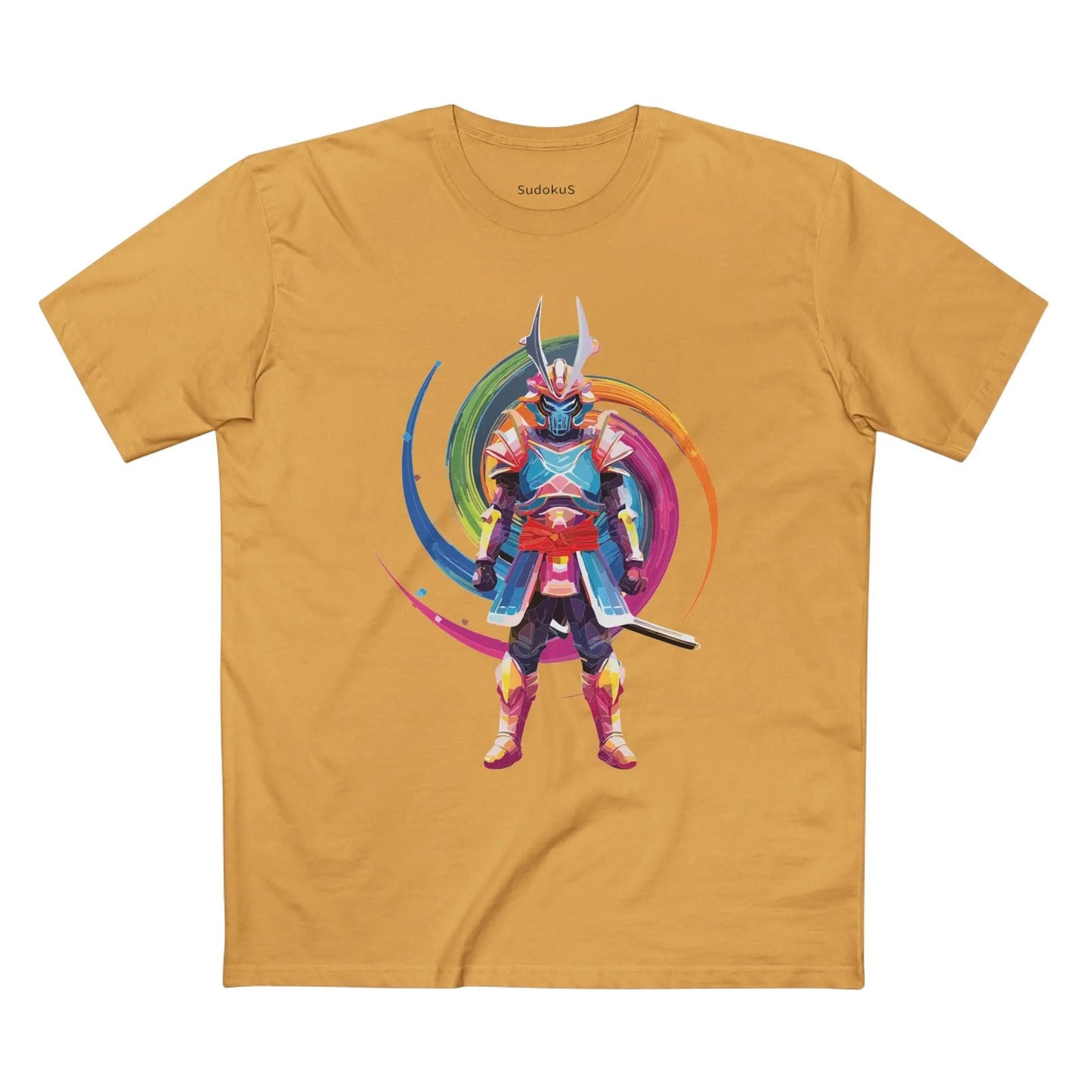 Samurai Graphic Unisex 100 Cotton Staple Tee 36