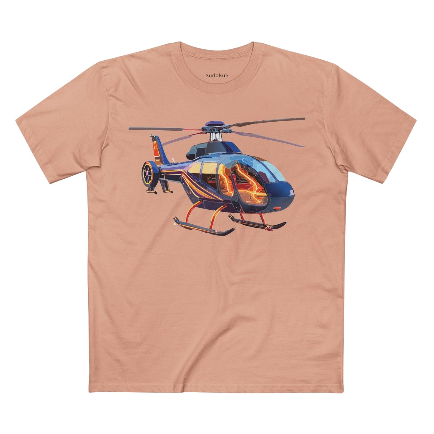 Chopper Graphic Unisex 100 Cotton Staple Tee 11
