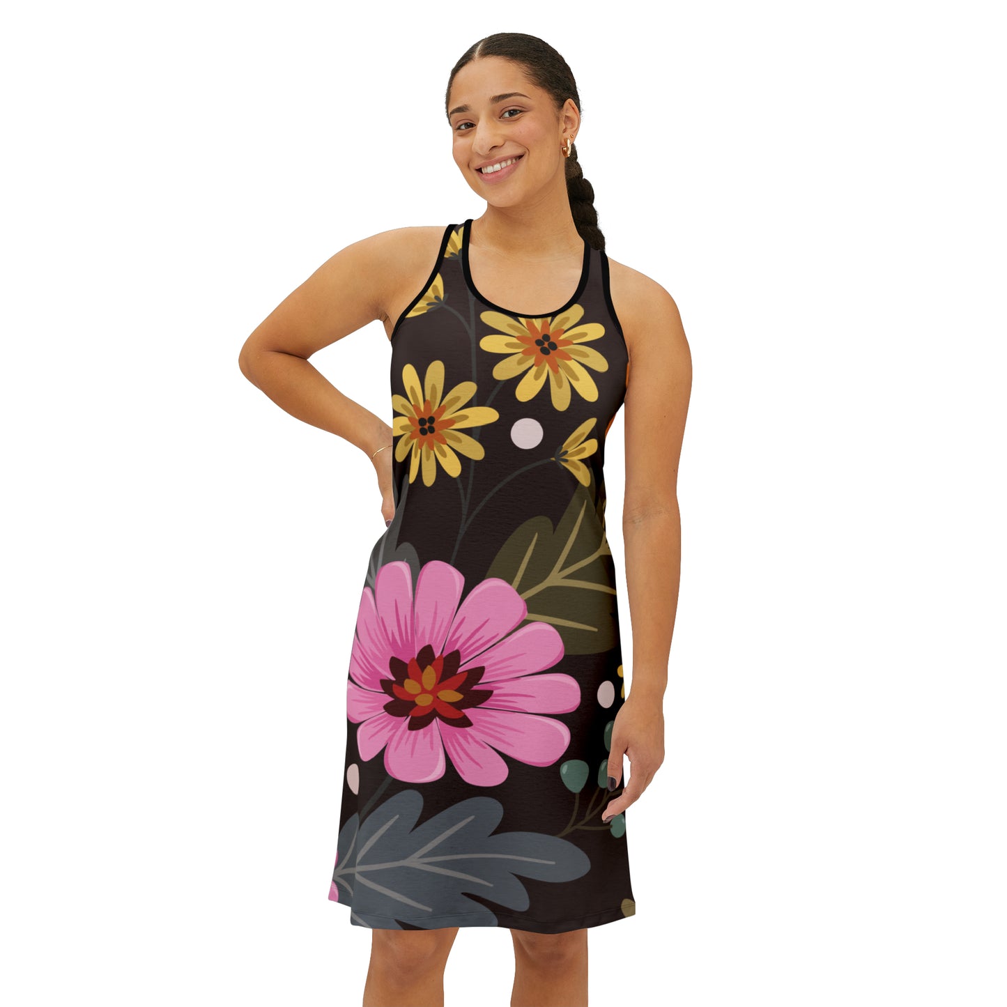 Vestido de verano con estampados florales