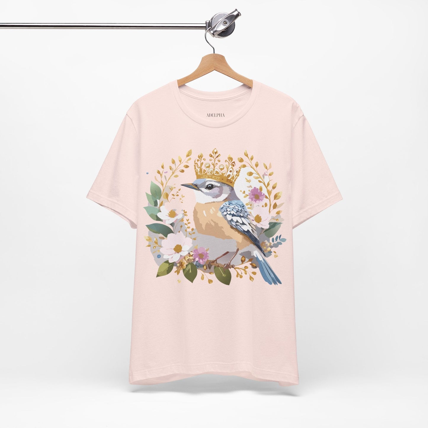 Adelpha Medallion Graphic Tee Unisex Jersey Short Sleeve Vintage Inspired Art Design