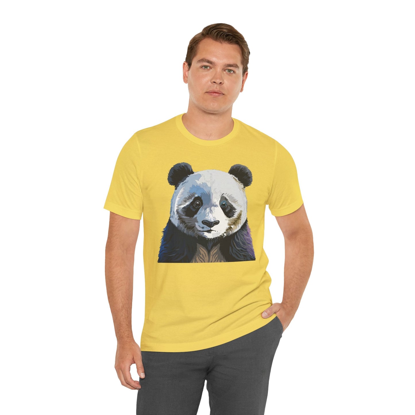 Unisex Animal Graphic Art Tee Shirt Softstyle Cotton Gildan 64000 Wild Animals Design