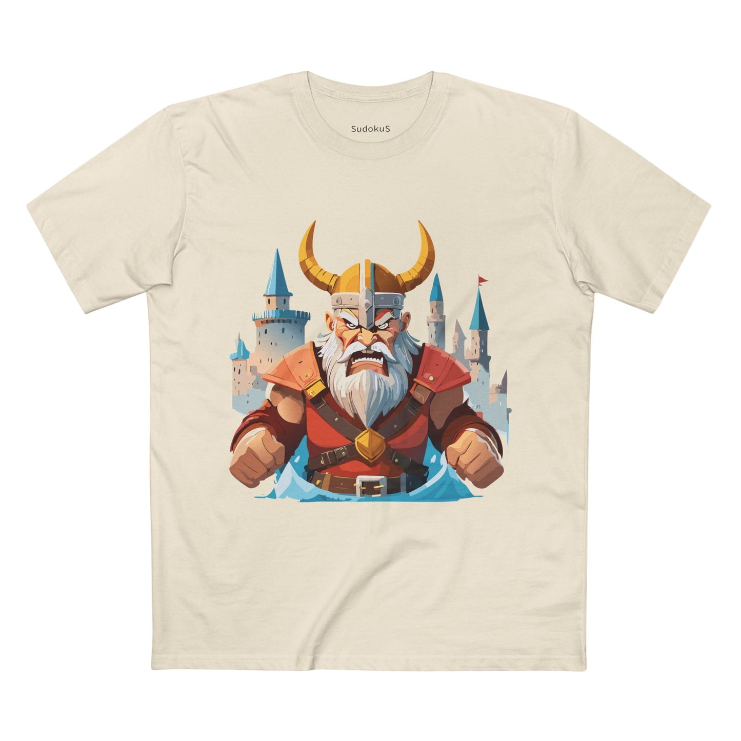 Viking Graphic Unisex 100 Cotton Staple Tee 15