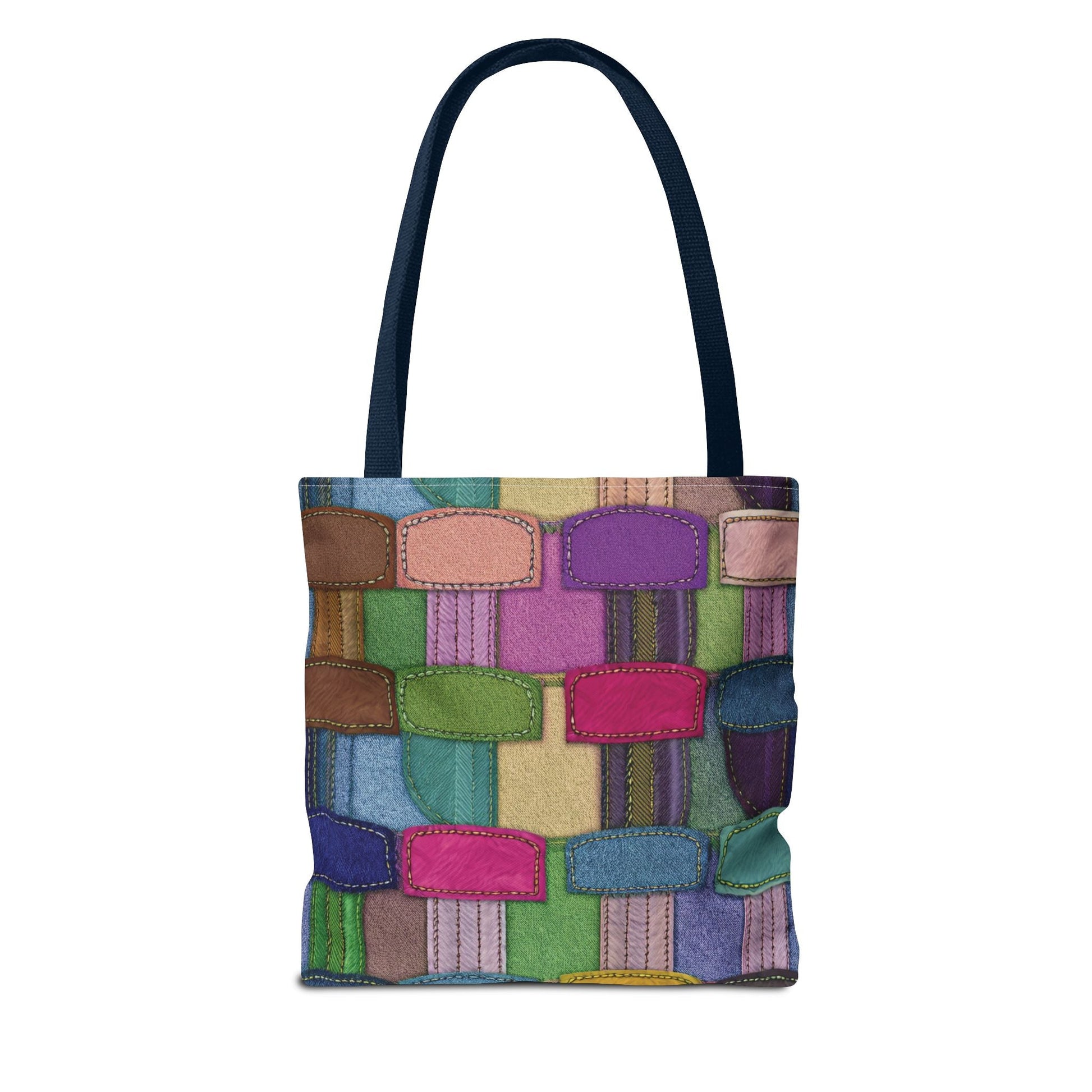 Denim Canvas Bag, Tote Bag Denim Printify