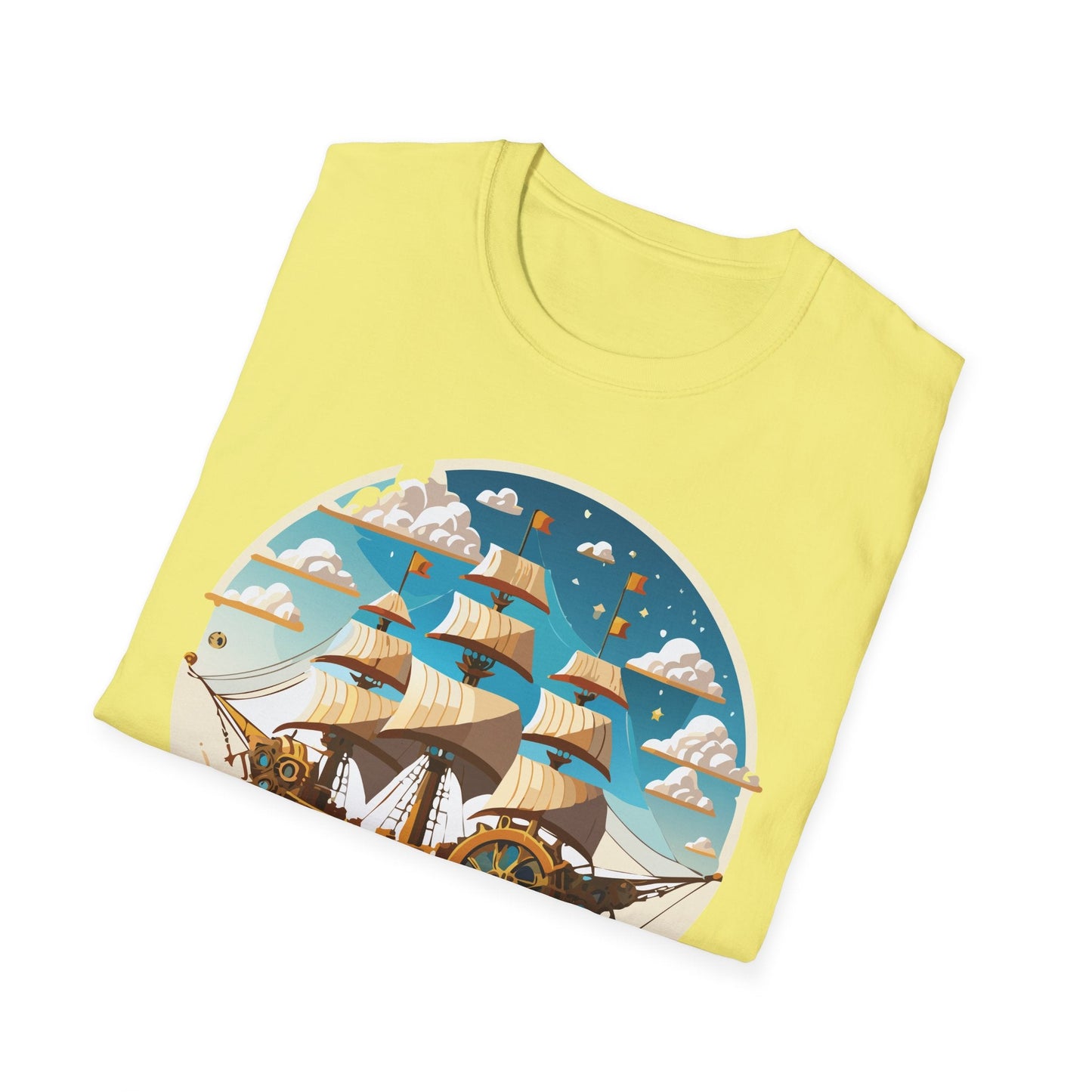Ship T Shirts Frigate T Shirts Vessel Tee Shirt Unisex Gildan Softstyle 64000 Premium