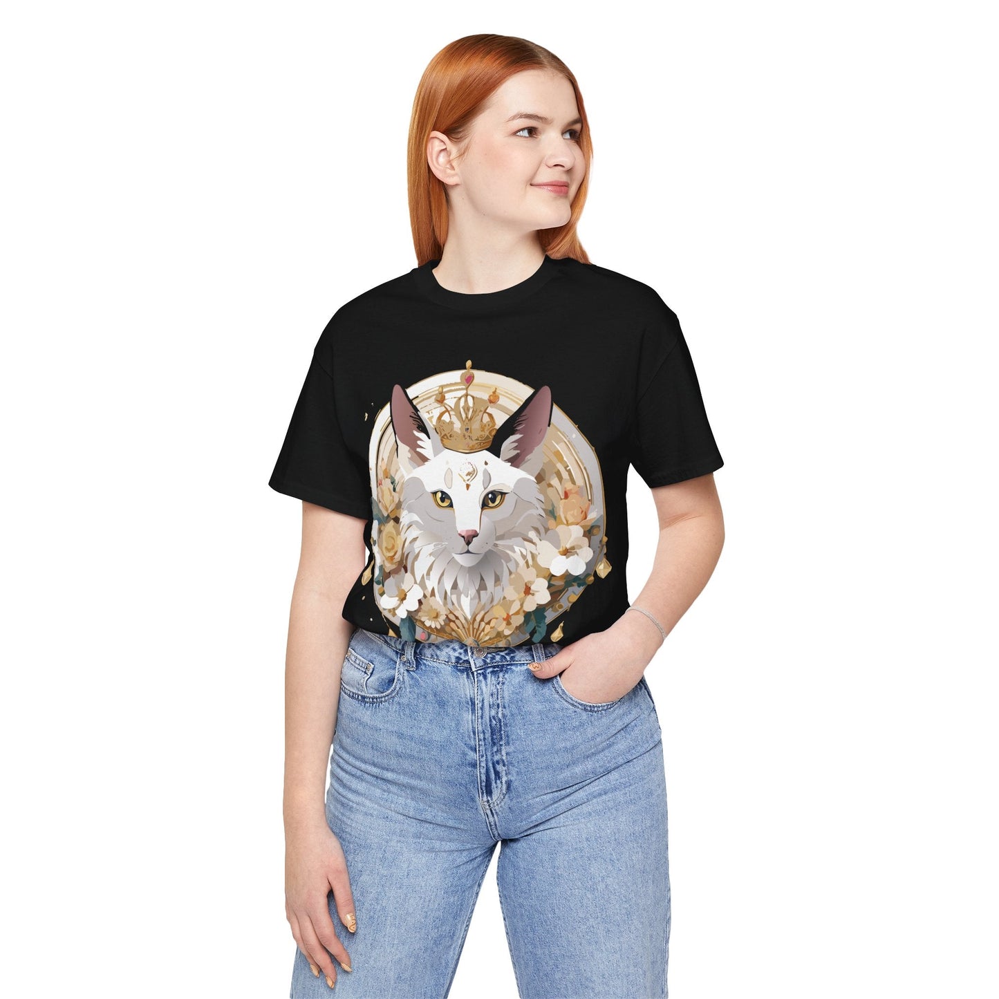 Medallion Graphic Unisex 100 Cotton Vintage Animal Medal Artwork Tee 38