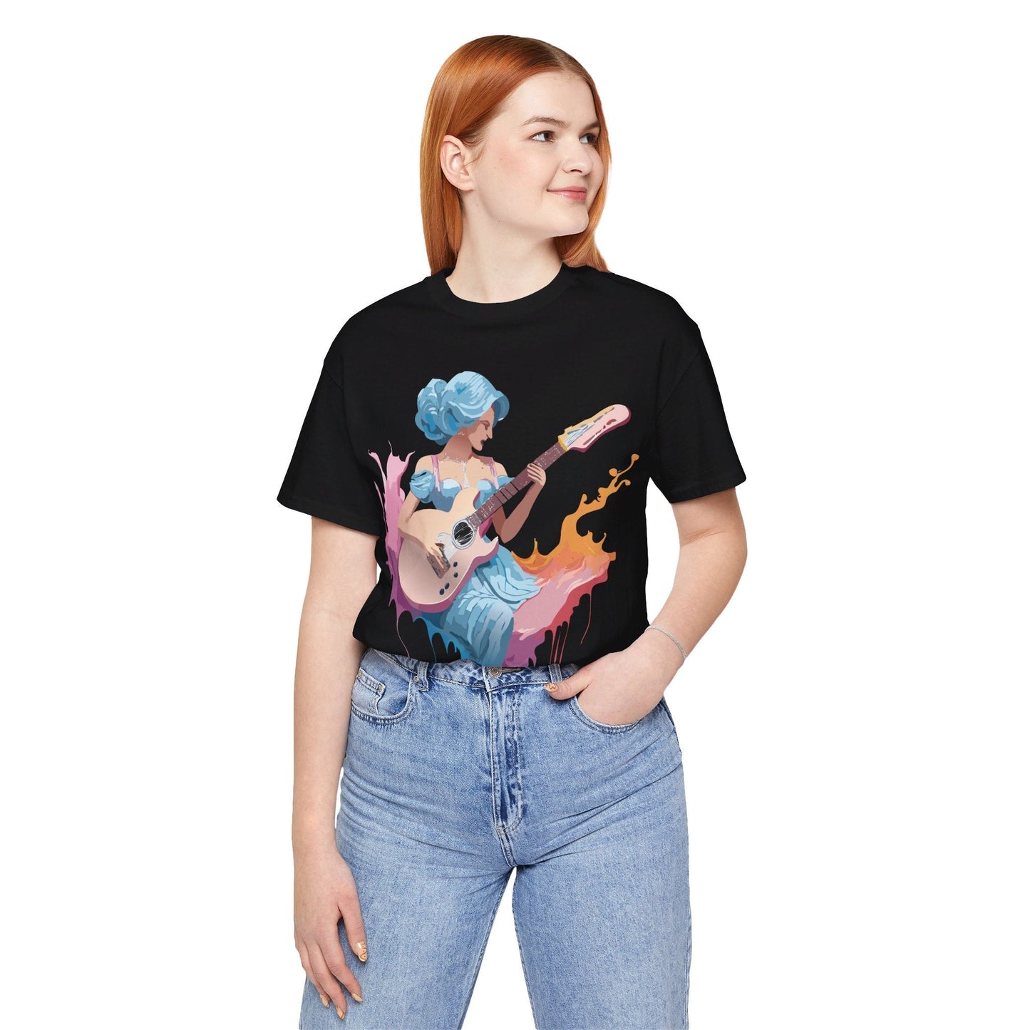 Adelpha Unisex Graphic Tee With Vintage Inspired Art Design Short Sleeve Premium Everyday Wear