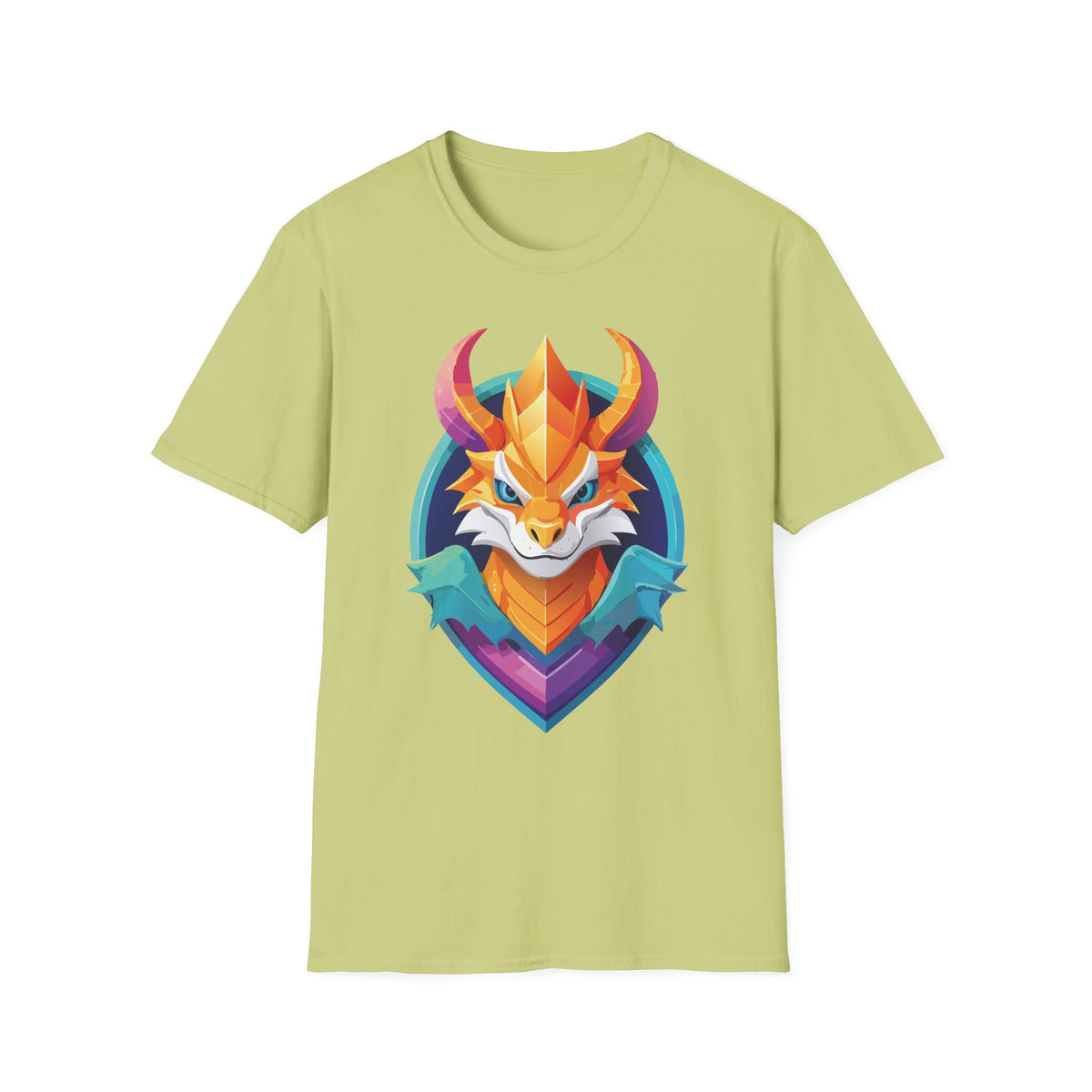 Dragon Graphic Tee Gildan Unisex 100 Cotton Tee Shirt with Animals m22