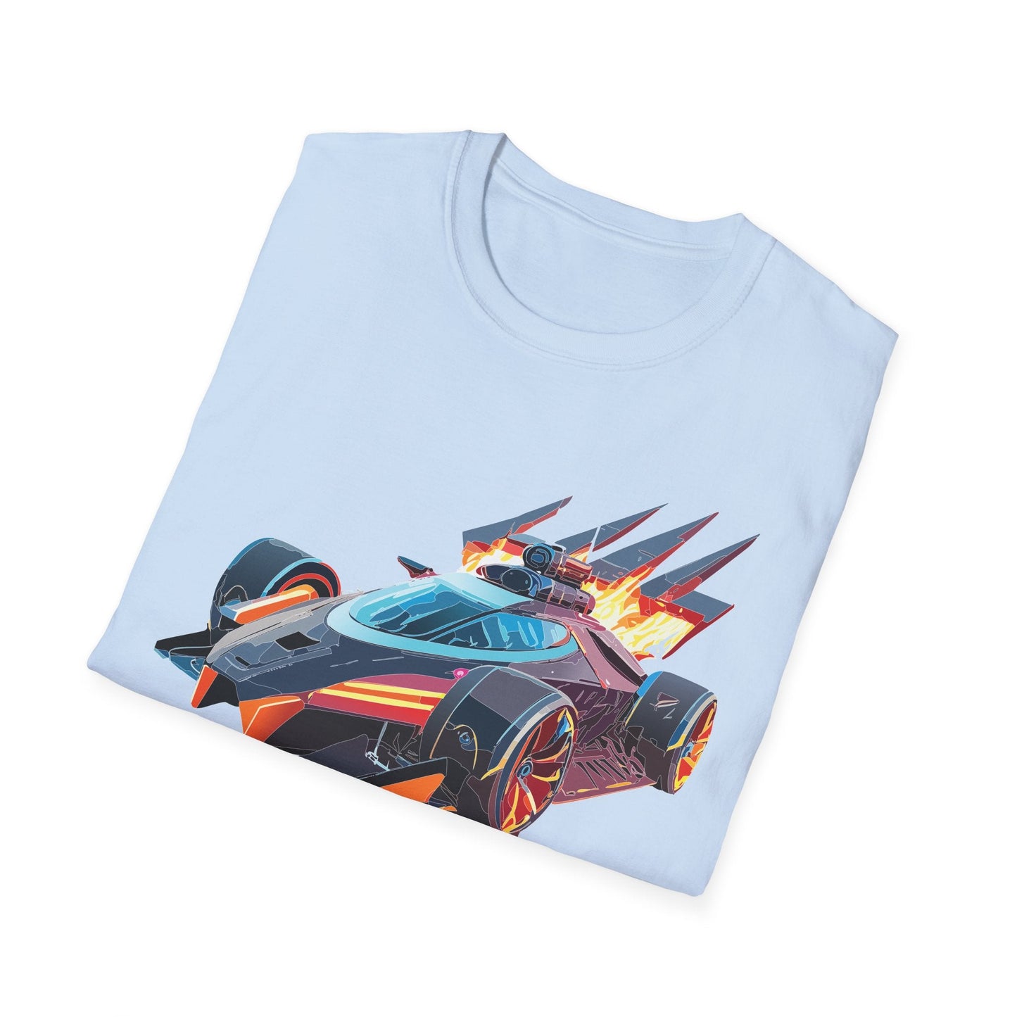 Car T Shirt Unisex Softstyle Cotton Tee With Cars Graphic Hot Wheels Design For Men Women
