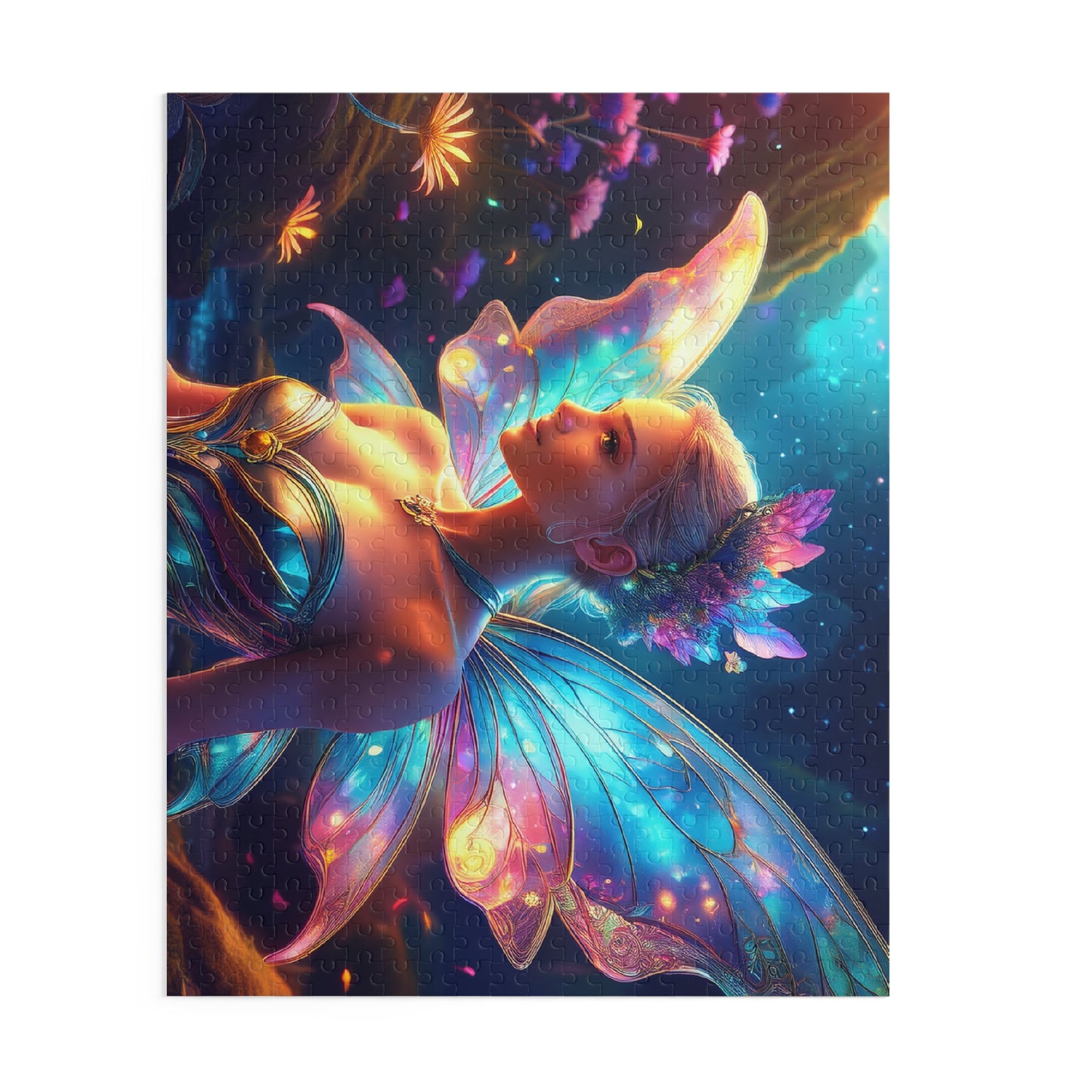 Fairy Puzzle 500-Chipboard Pieces in Box | Kids Puzzles Size: 16" x 20",  Ages 9+ and Family pn10