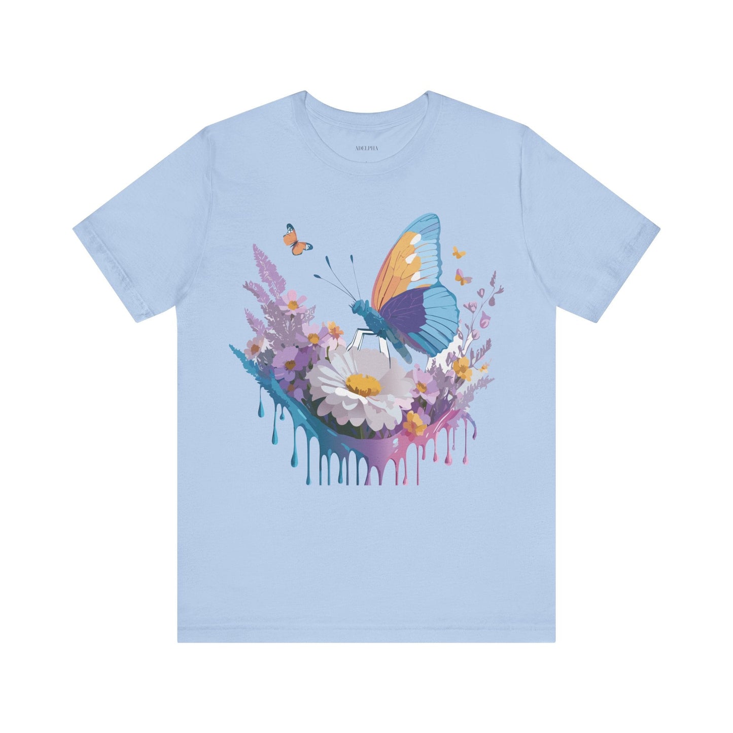 Butterfly Graphic Tee From Adelpha Art Design Unisex Jersey Short Sleeve Shirt