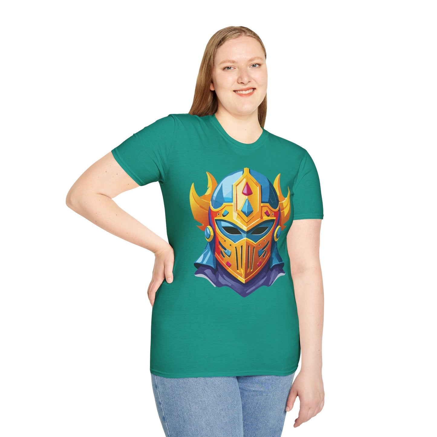 Mask Tee Shirt Unisex Softstyle T Shirt With Mask Design Masquerade Tees For Everyday Comfort