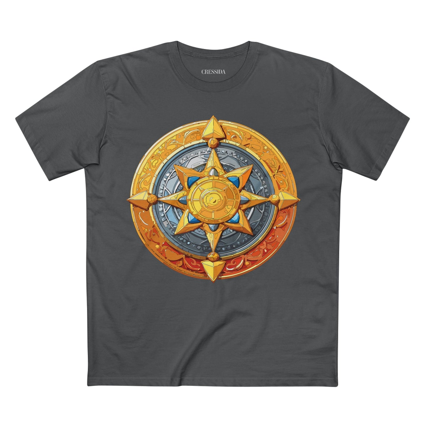 Antique Gold Coin Graphic Design T-Shirt Unisex 100 Cotton With Golden Print Artwork Tee 3