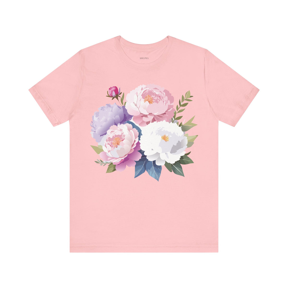 Floral Graphic Tee Shirt - Bella+Canvas Unisex 100 Cotton 37