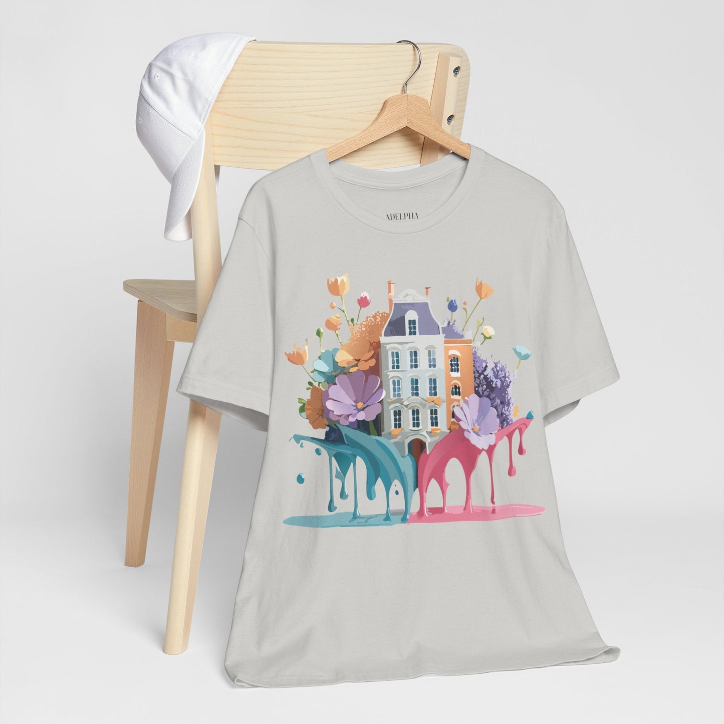 Amsterdam Graphic Tee Unisex Jersey Short Sleeve Shirt Travel Themed Original Artwork