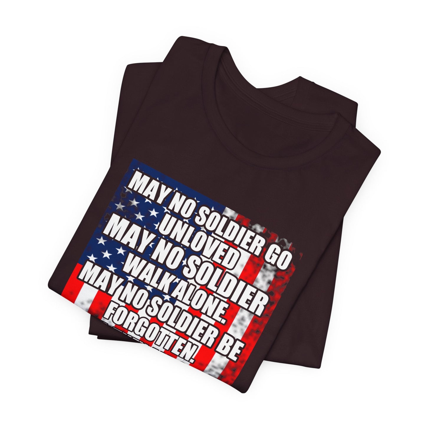 Army Veteran Patriotic Graphic Design Unisex Cotton T-Shirt v49
