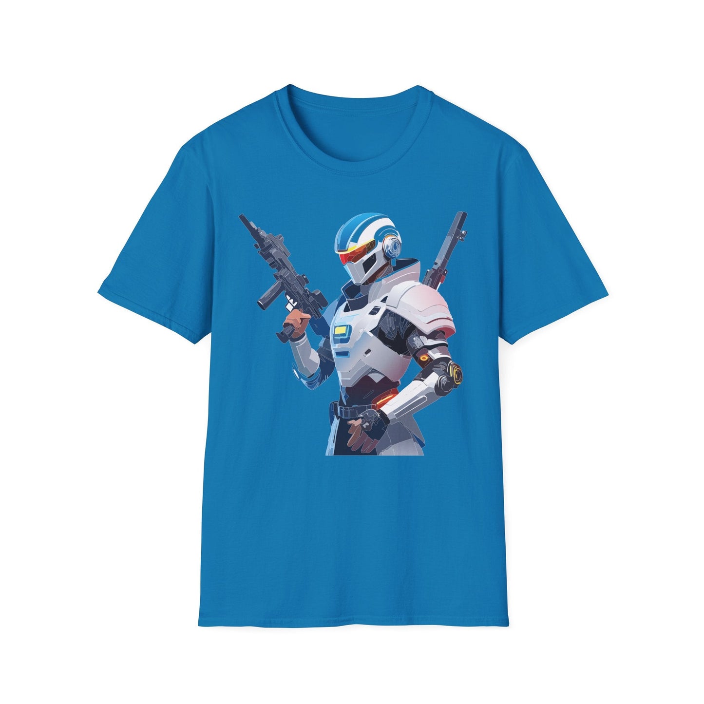 Robocop T Shirt Unisex Gildan Softstyle 64000 100 Percent Ring Spun Cotton Tee Premium