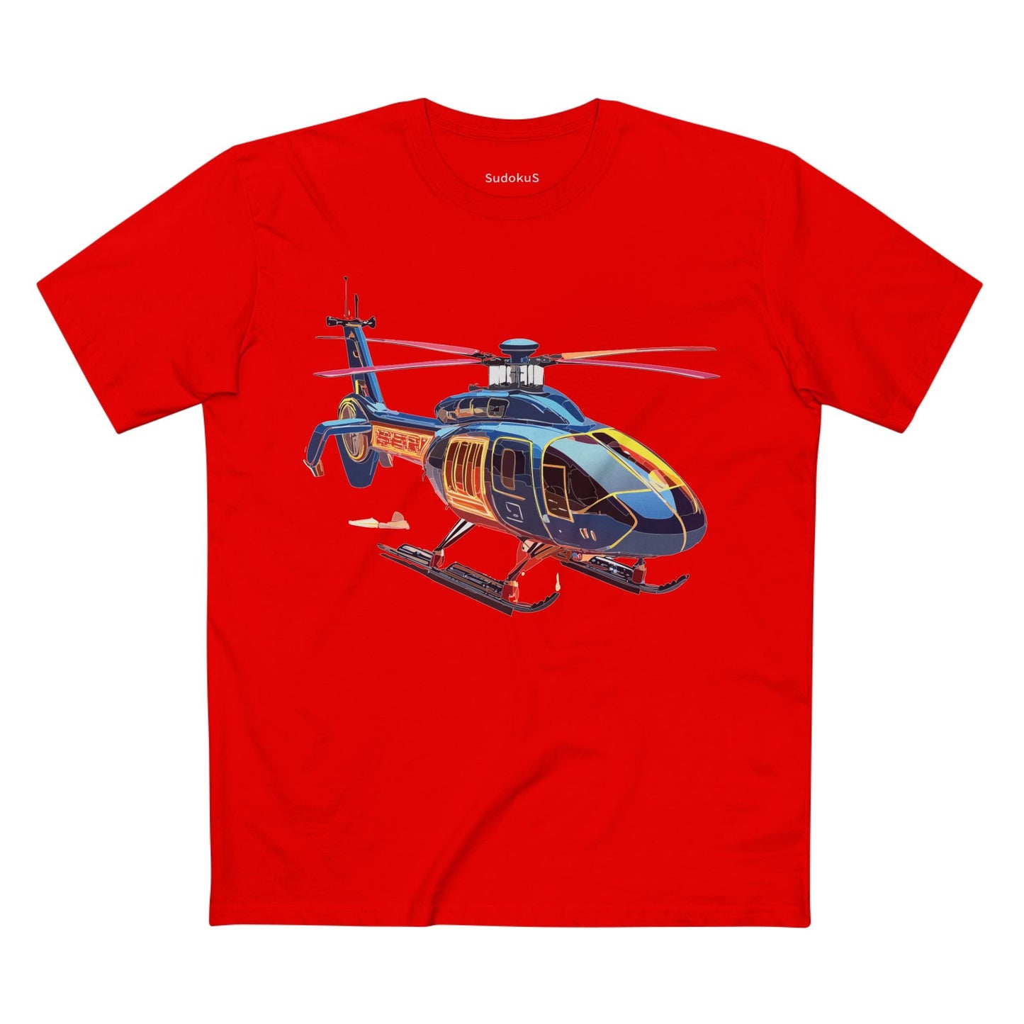 Chopper Graphic Unisex 100 Cotton Staple Tee 8