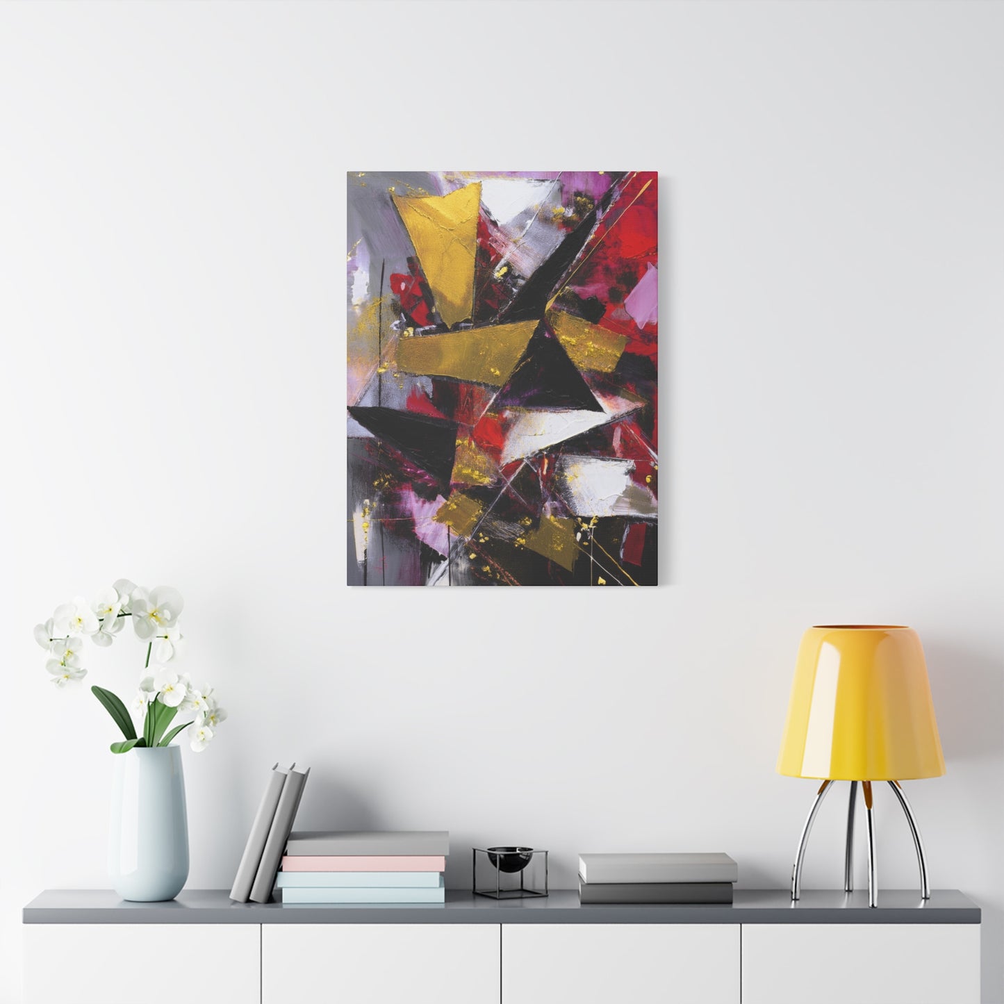 Abstract Oil Painting Print Canvas 20x24,20x30,24x30 24x32,24x36,30x40 32x48,36x48,40x60 Pine-Wood Inner Frame ABS-192