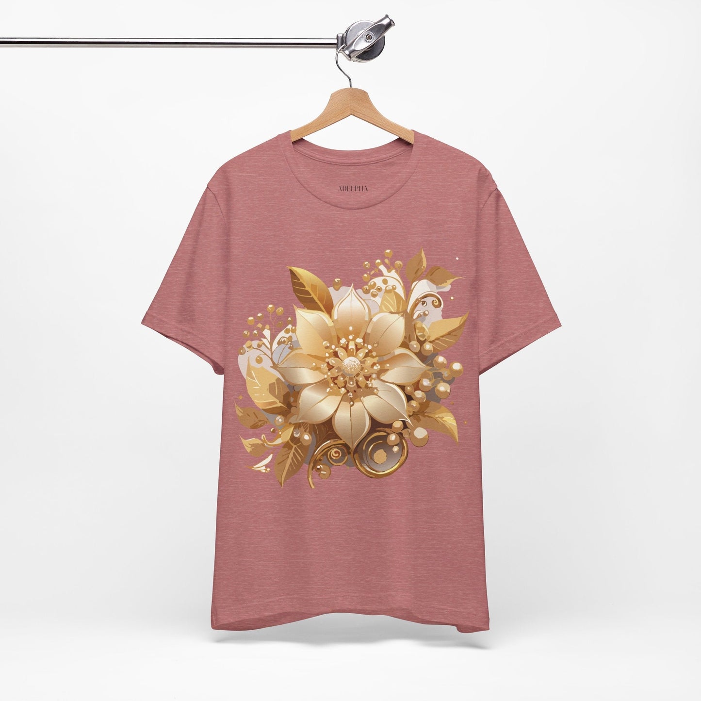 Adelpha Vintage Inspired Graphic Tee Unisex Jersey Short Sleeve Art Design Shirt