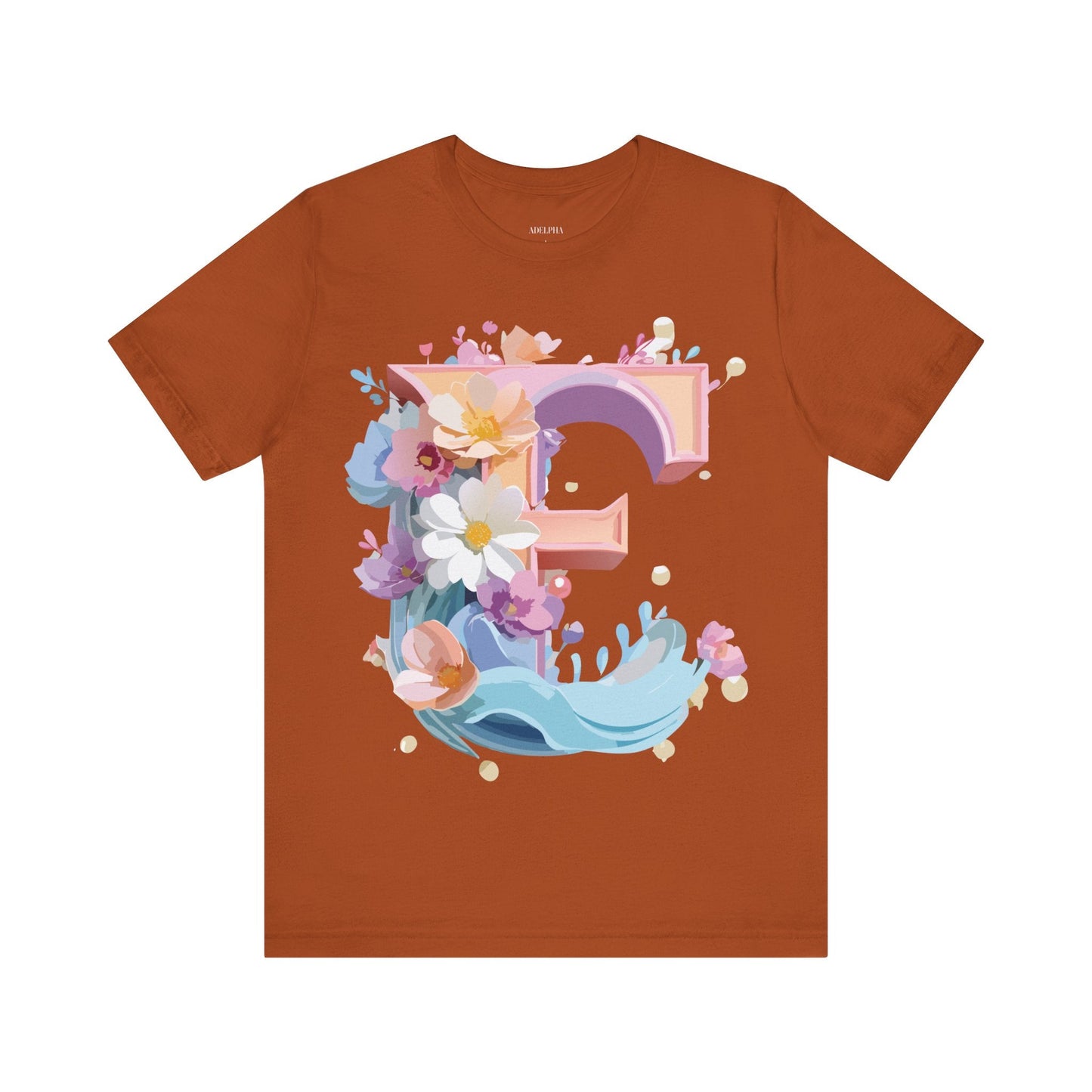 Unisex Letter E Graphic T Shirt By Adelpha Vintage Inspired Artwork Tee For Everyday Wear