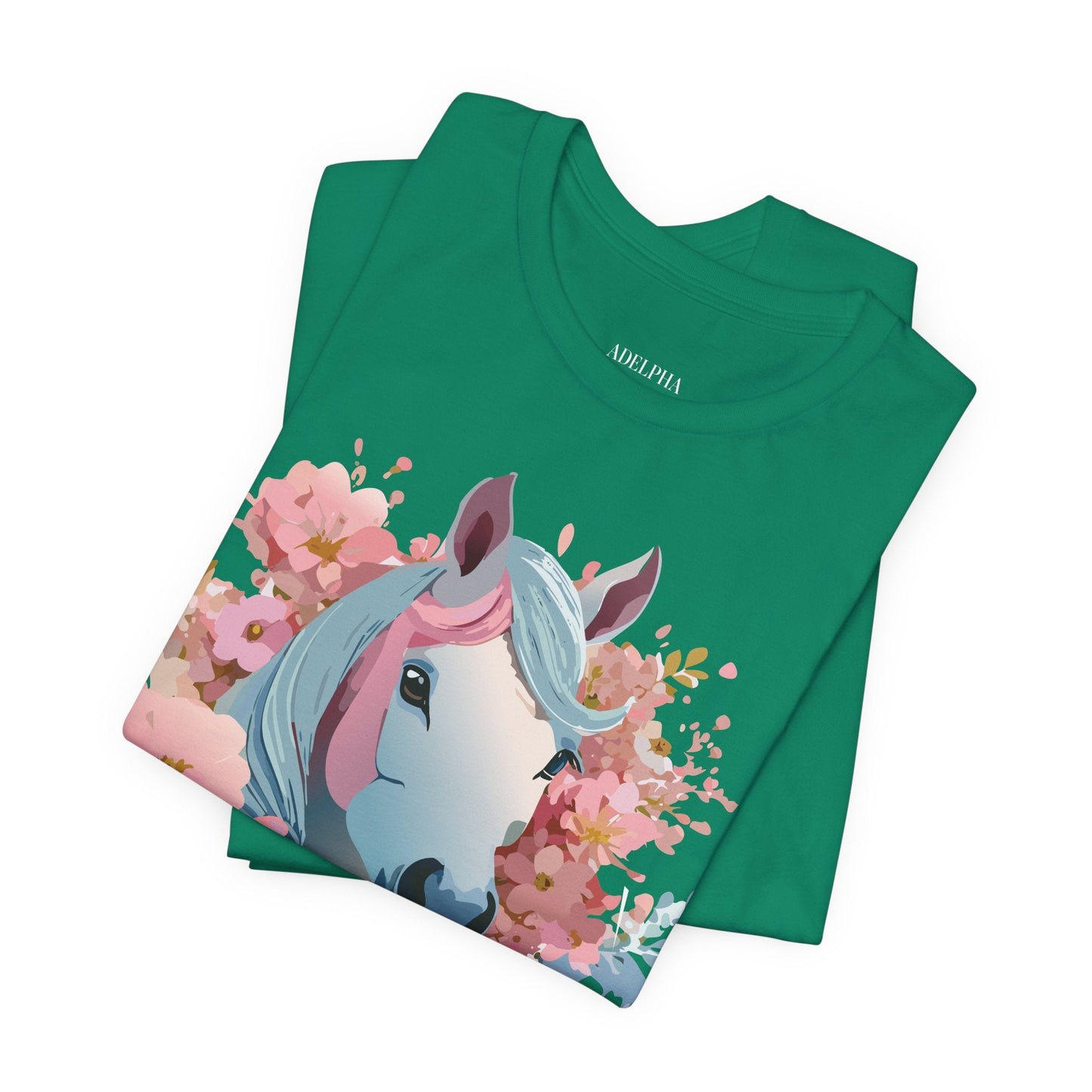Horse Graphic Unisex 100 Cotton Vintage Animal Art T-Shirt 14