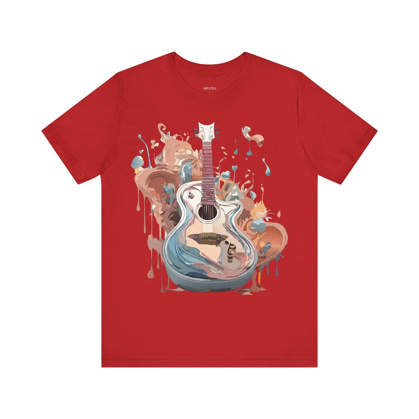 Adelpha Music Graphic Tee for Men and Women Unisex Vintage Inspired Artwork Tee Premium