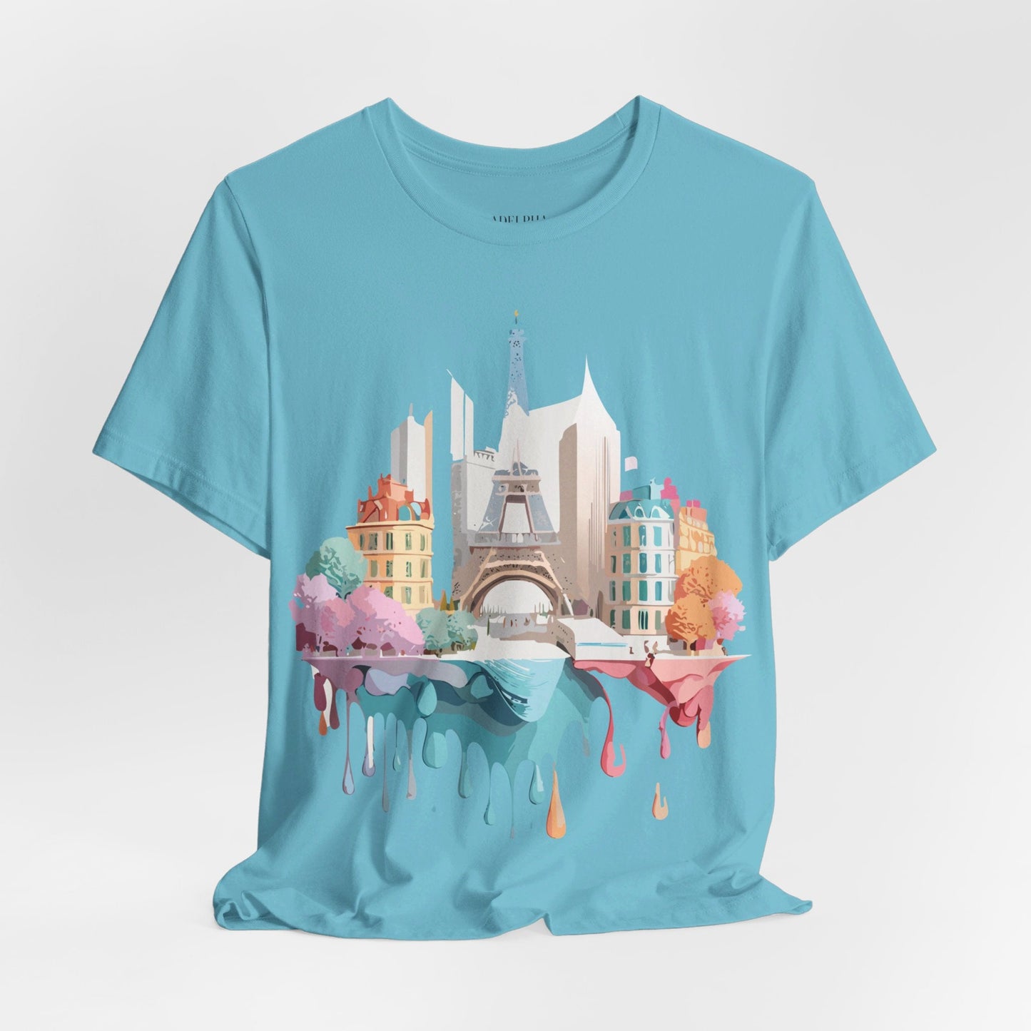 Adelpha Paris Graphic Tee Unisex Jersey Short Sleeve Vintage Inspired Artwork Collection