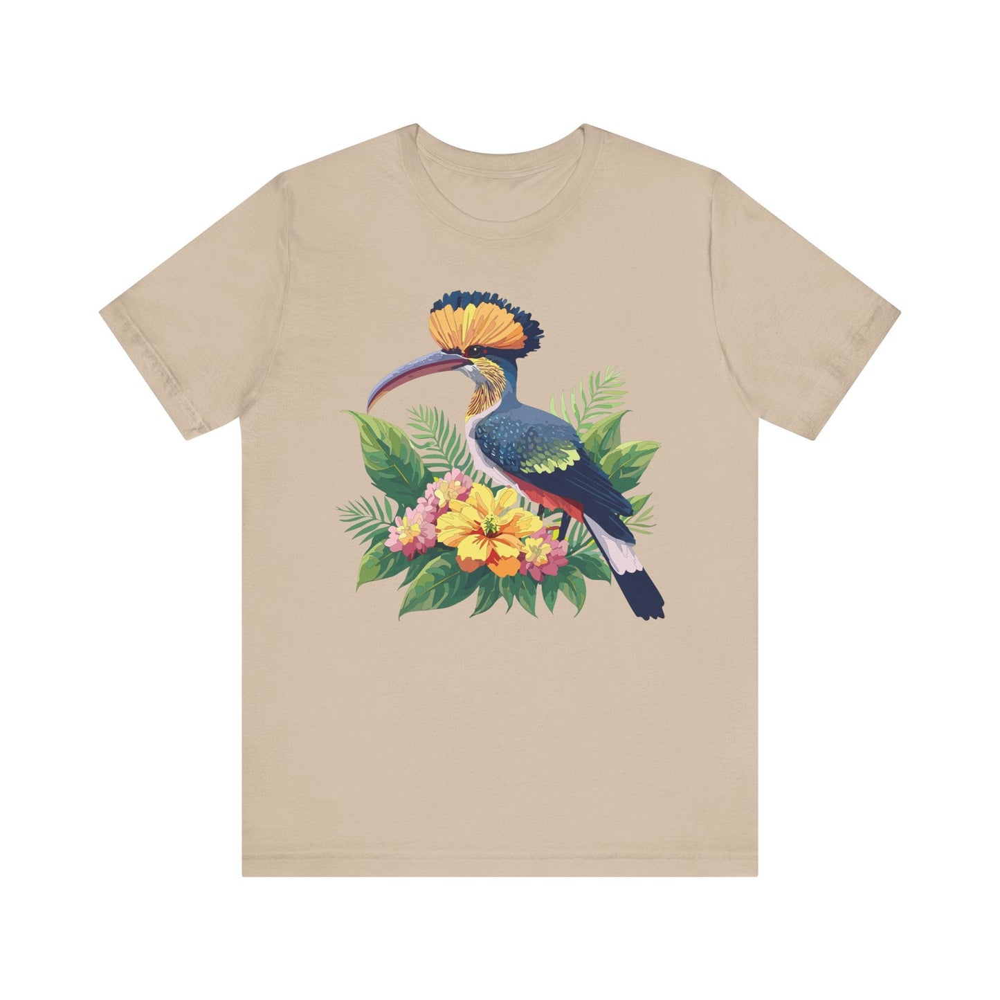 Unisex Animal Tee Shirt With Art Design Wild Animals Short Sleeve Jersey Tee For Everyday