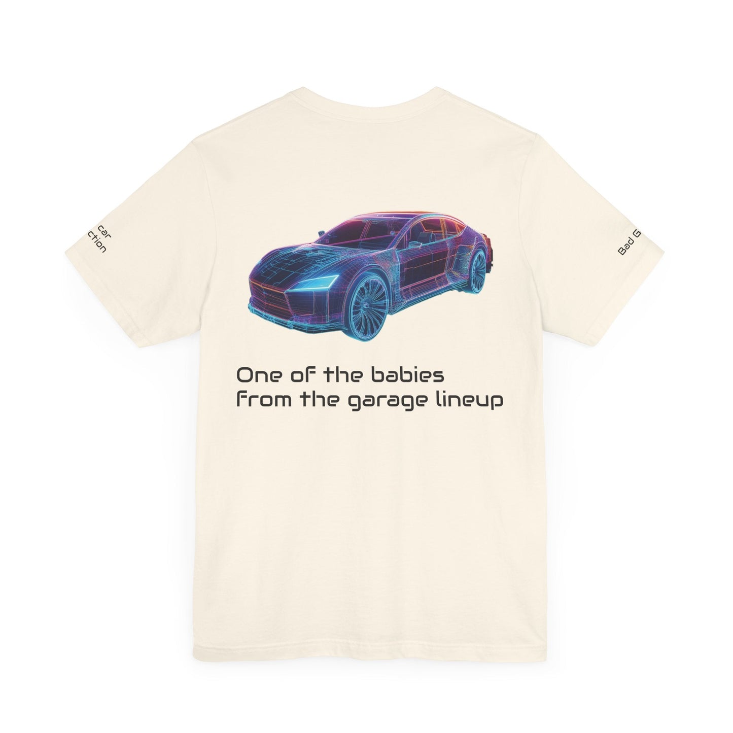 Car Graphic Tee Shirt 100 Percent Cotton Lightweight Car Tees From Bad Galaxy USA Made Guaranteed