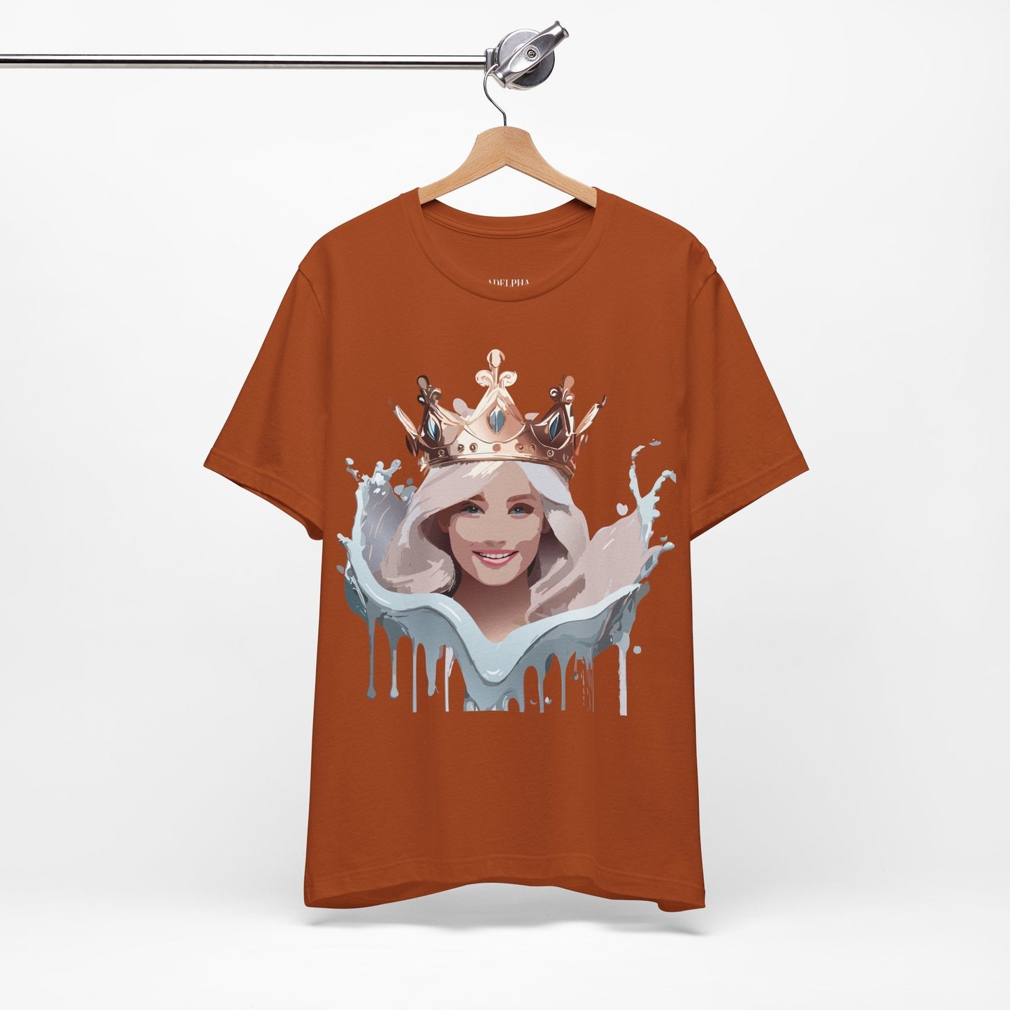 Queen Graphic T Shirt Unisex Vintage Art Tee From Adelpha With Original Artwork Details