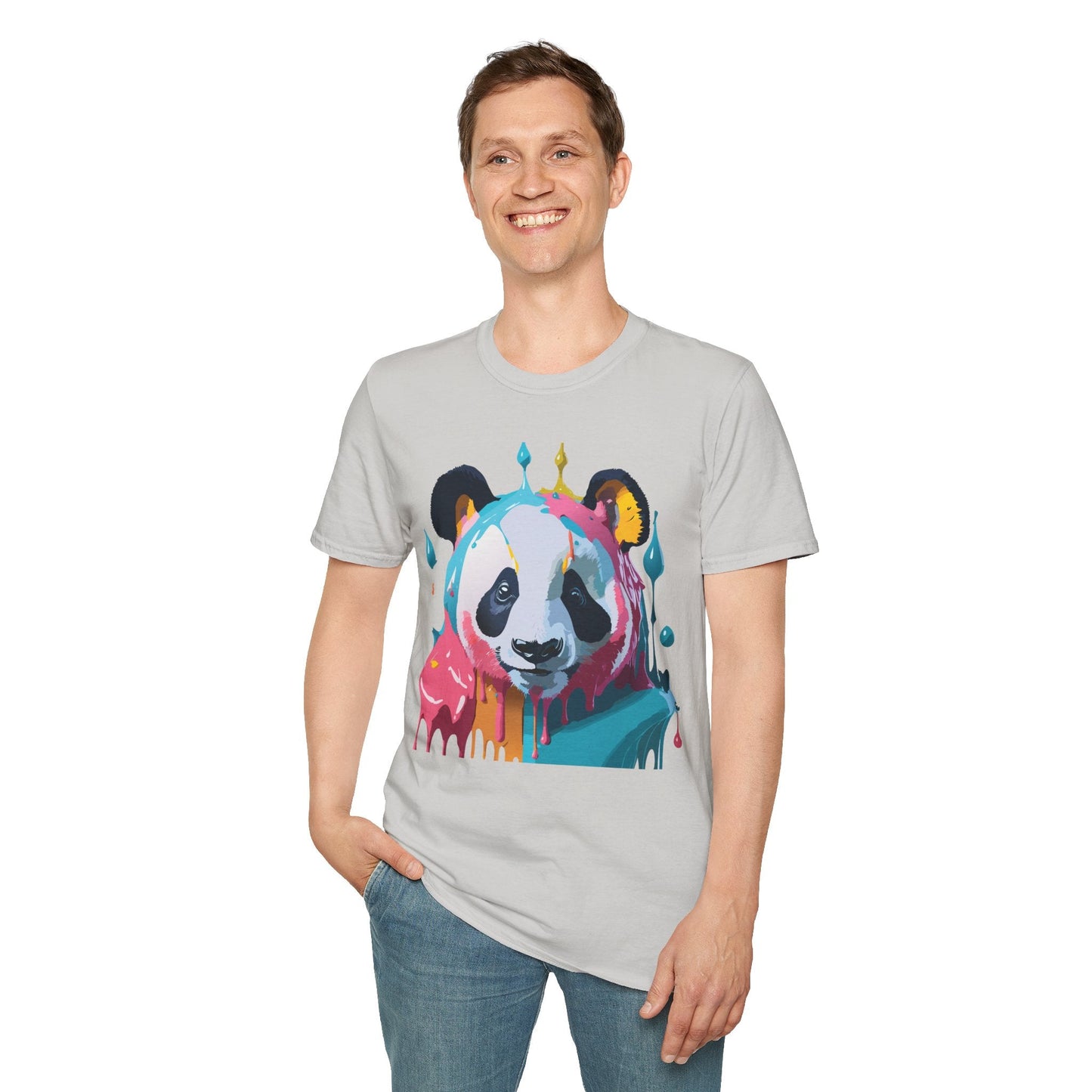 Panda Shirt Unisex T Shirt Panda Lover Gift Gildan Softstyle Tee 100 Percent Cotton