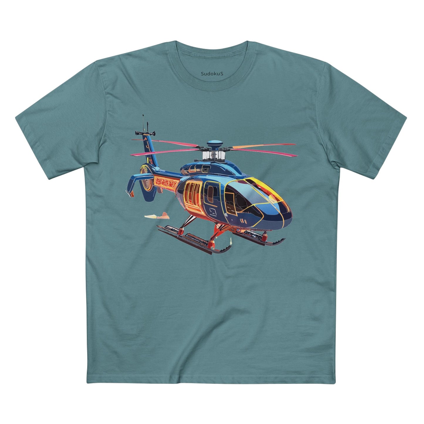 Chopper Graphic Unisex 100 Cotton Staple Tee 8