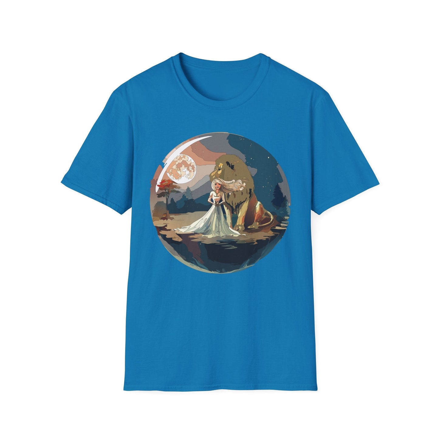 Womens Graphic T Shirt Art Design Unisex Softstyle 64000 Gildan Short Sleeve Tee