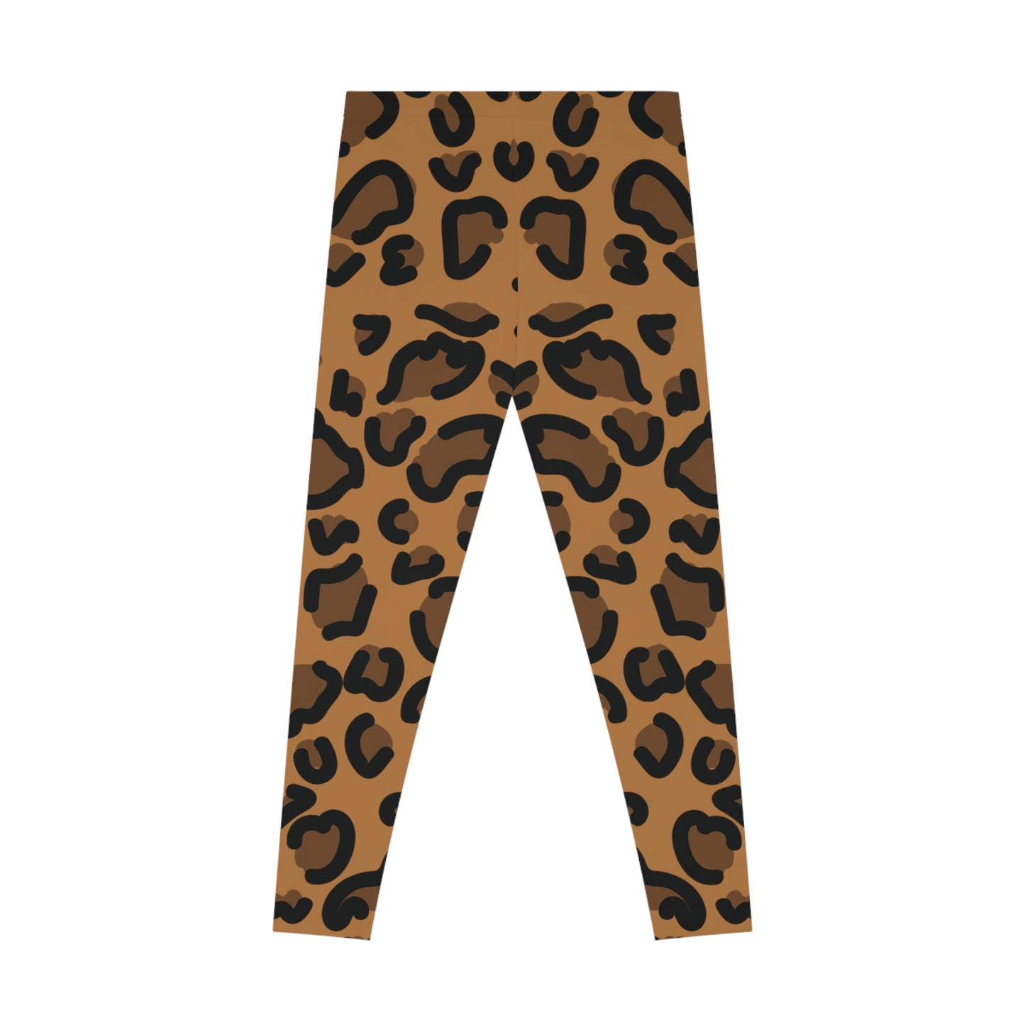 Leggings with animal print